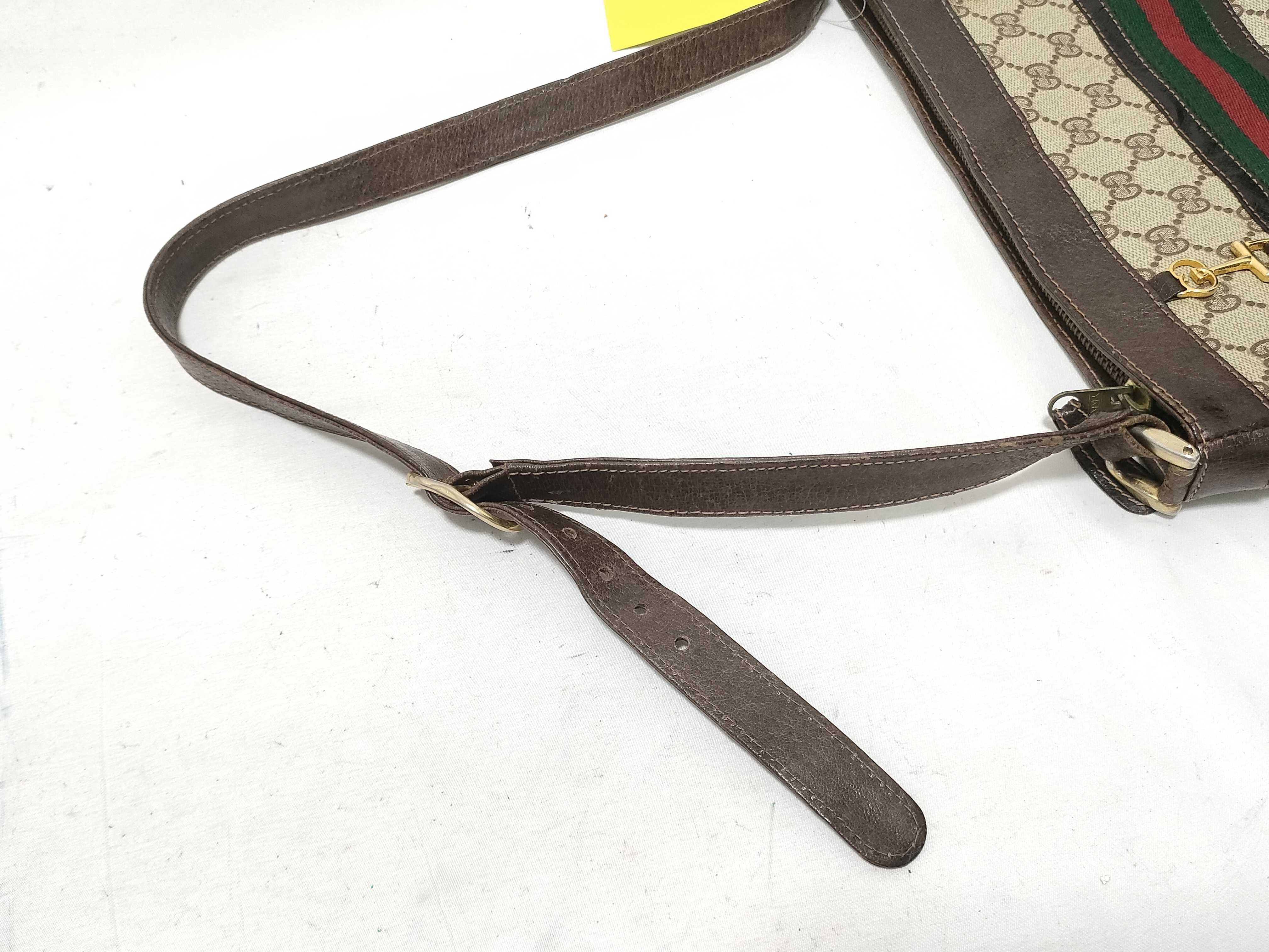 GG Canvas Old Sherry Line Shoulder Bag — view 3