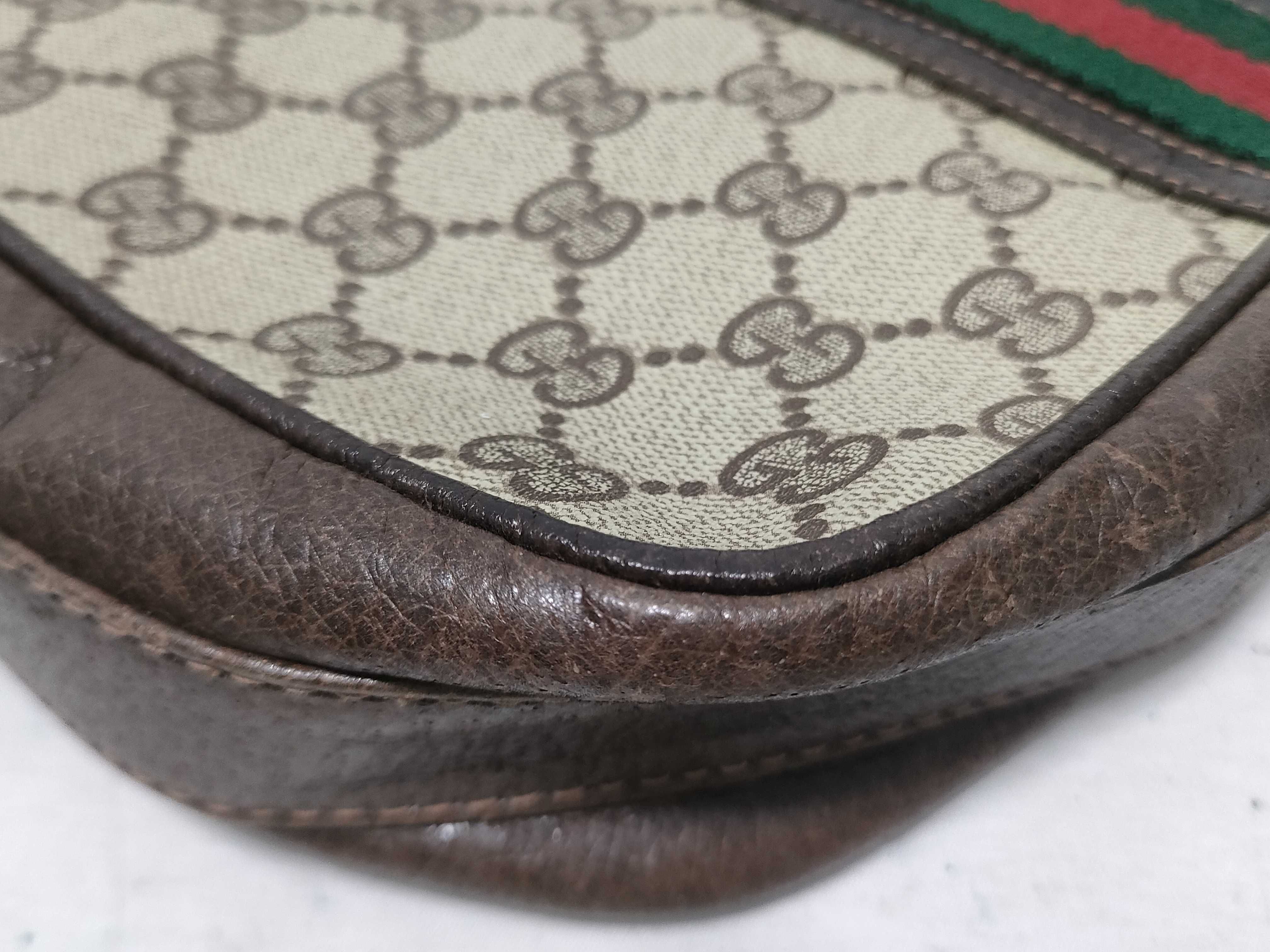 GG Canvas Old Sherry Line Shoulder Bag — view 7