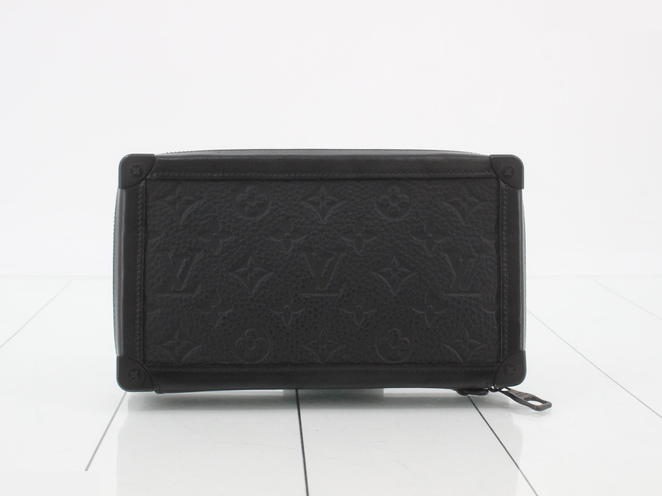 Monogram Taurillon Soft Trunk - Black — view 2