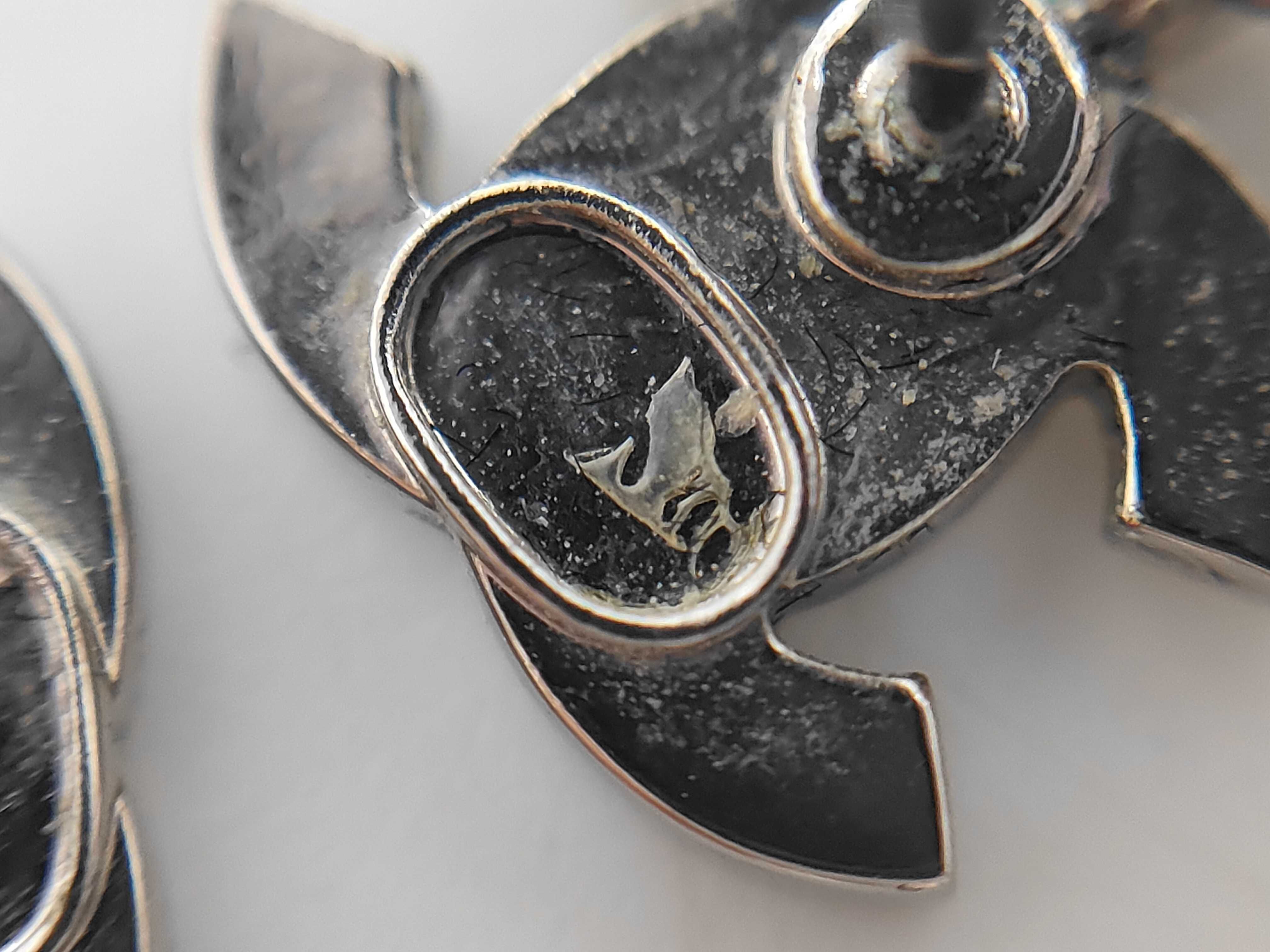 CC Mark Drop Pearl Earrings — view 4