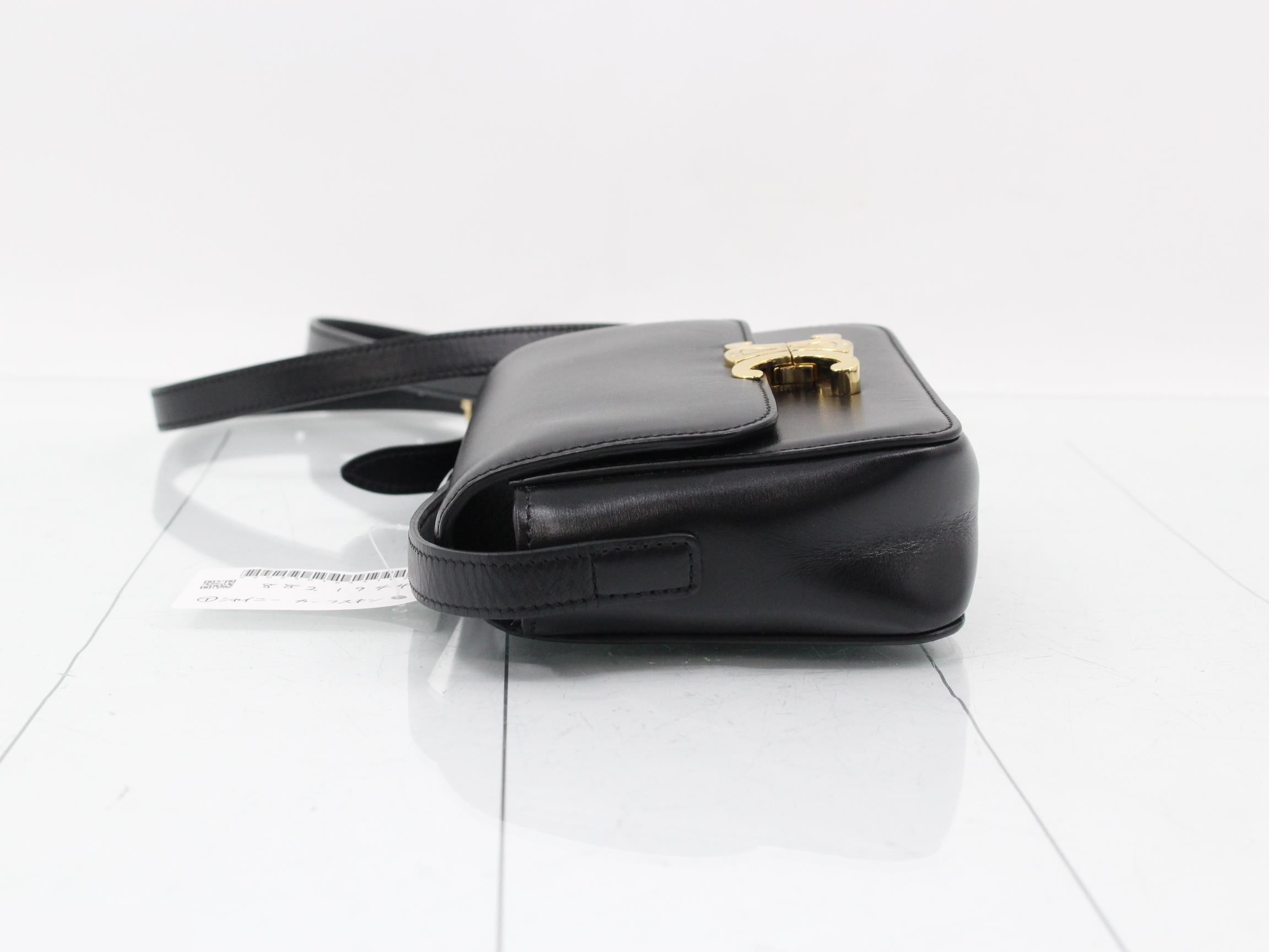 Shiny Calfskin Teen Triomphe Bag S-CE-4149 — view 4