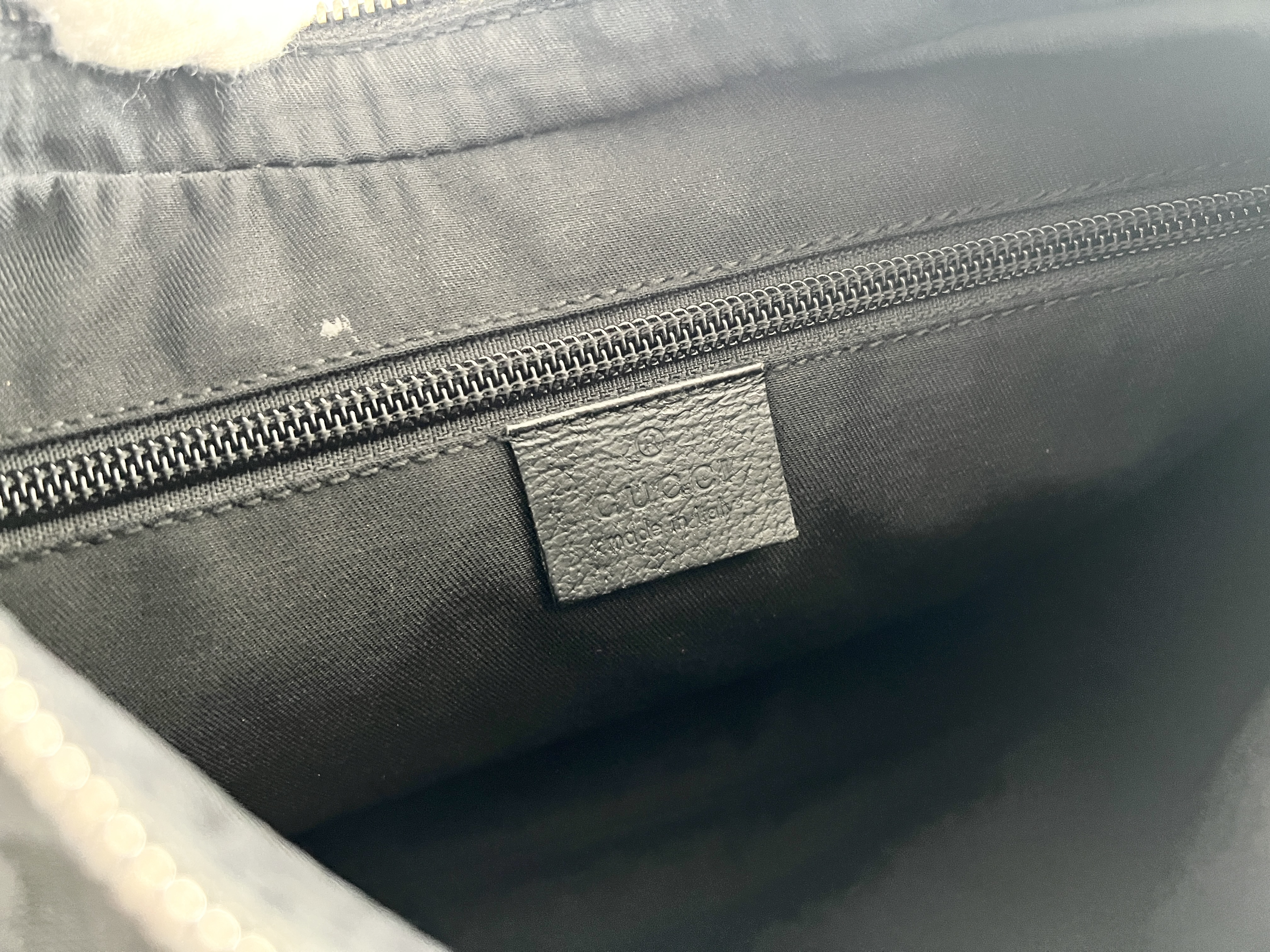 GG Moon Hobo Canvas Leather Shoulder Bag (One Shoulder Bag) — view 6