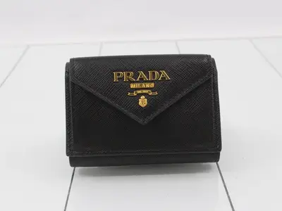 Saffiano Compact Wallet