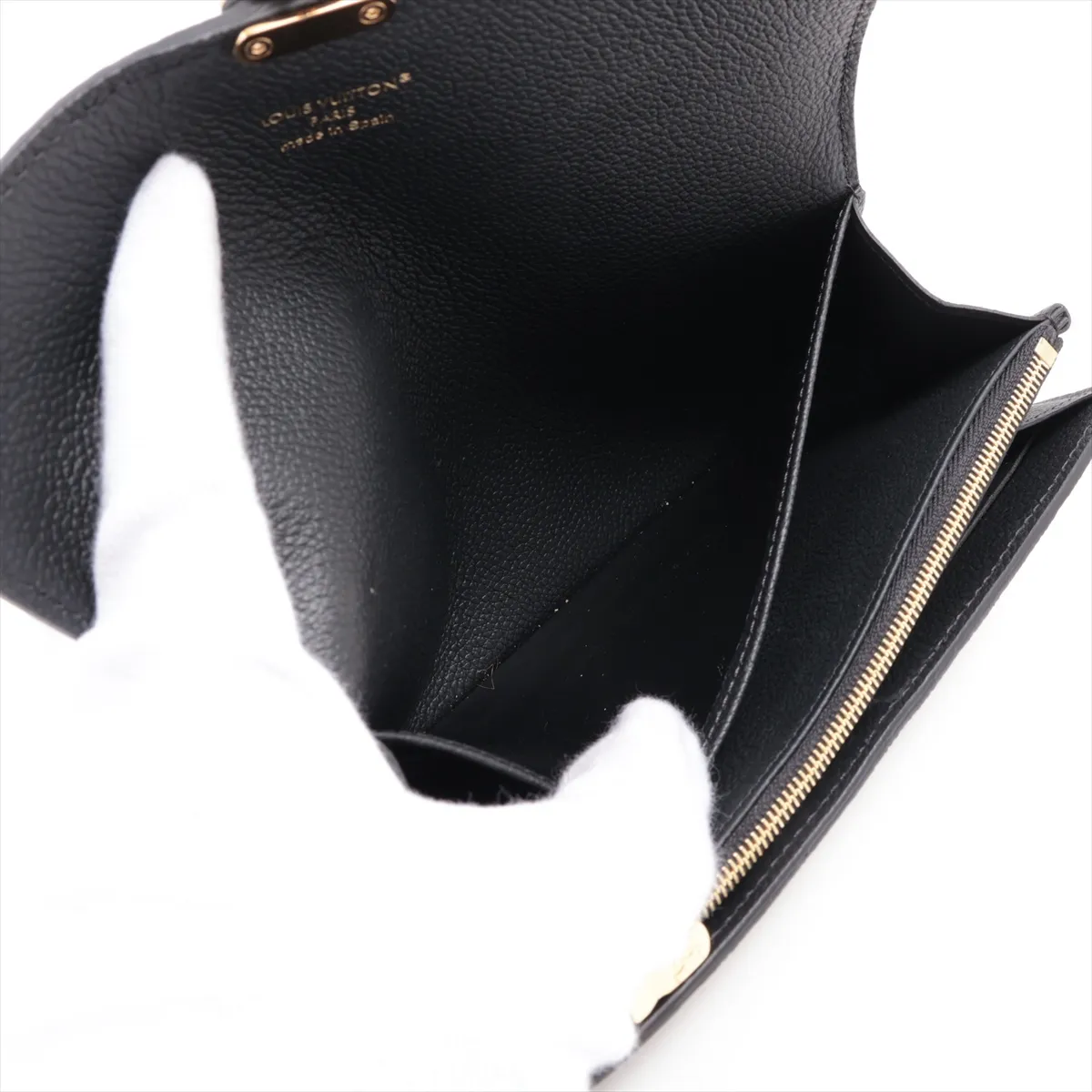 Monogram Empreinte Portefeuille Salametis M82638 Noir Long Wallet (RFID detected) — view 4