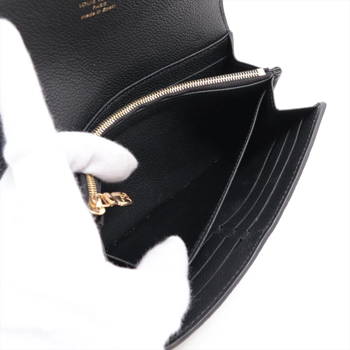 Monogram Empreinte Portefeuille Salametis M82638 Noir Long Wallet (RFID detected) — view 6