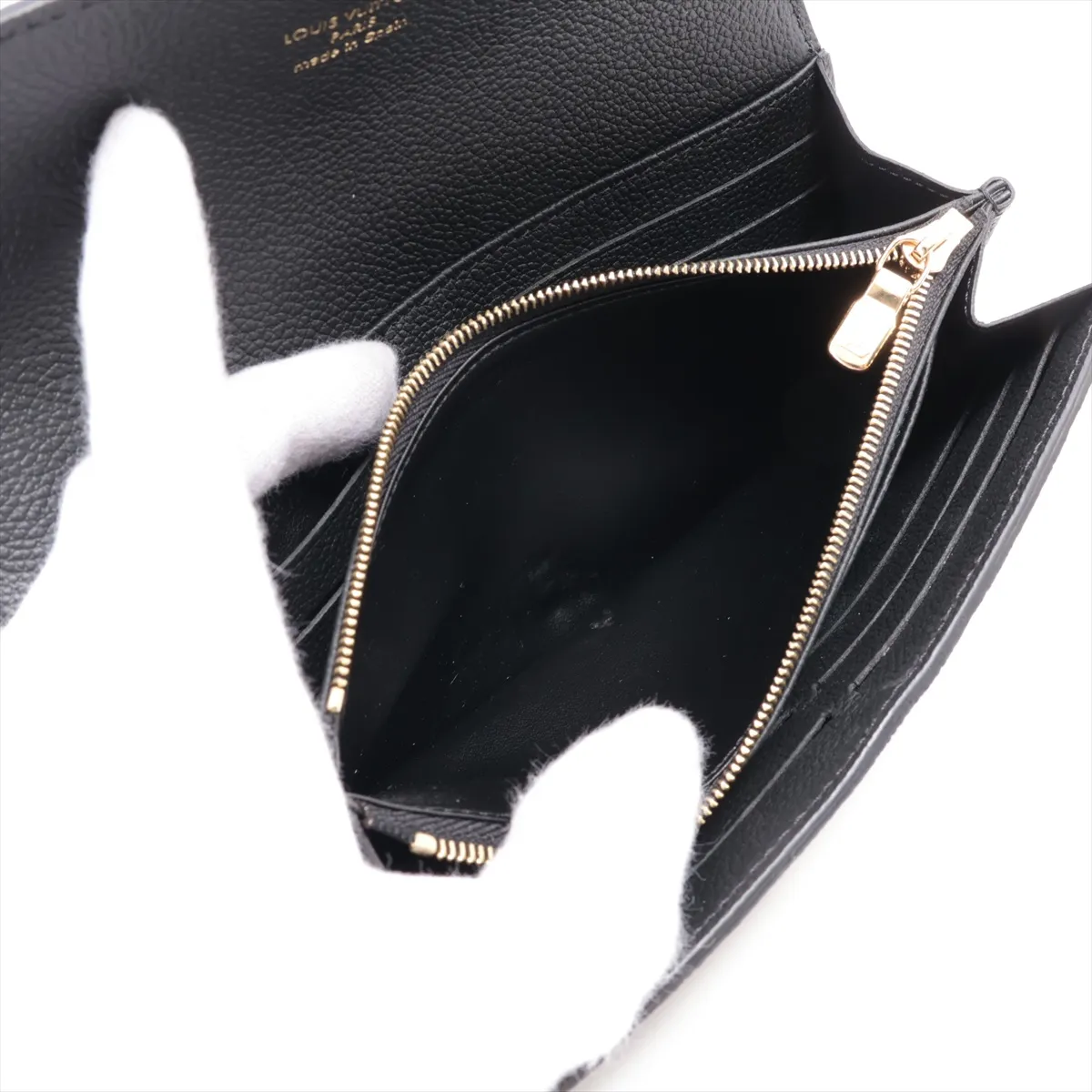Monogram Empreinte Portefeuille Salametis M82638 Noir Long Wallet (RFID detected) — view 8