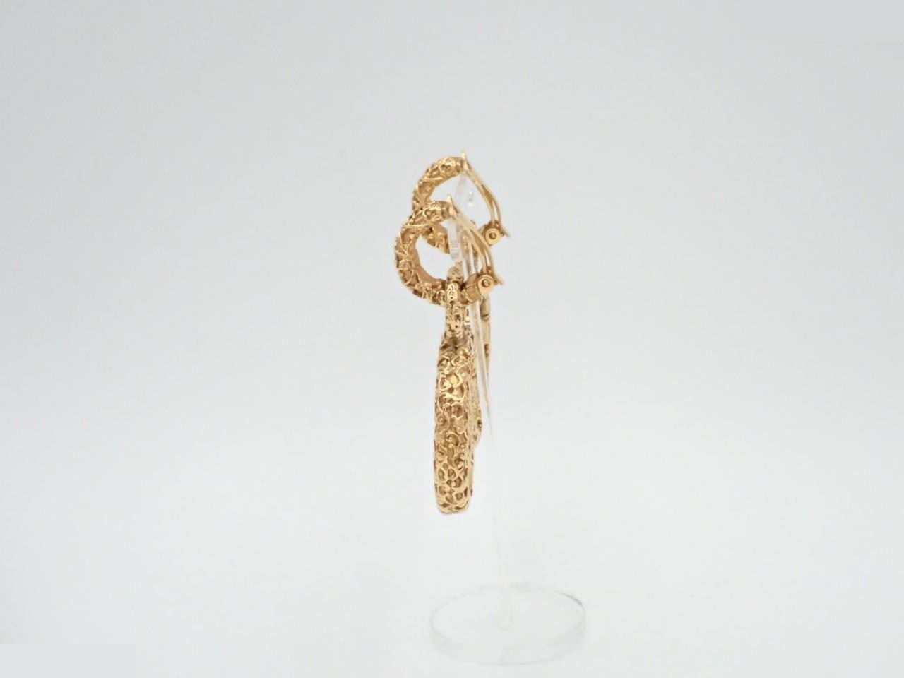 Coco Mark 93A Earrings - Lava — view 3