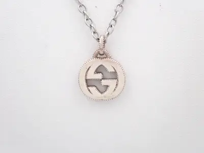 Interlocking Necklace, 925 sterling silver, 13.5g