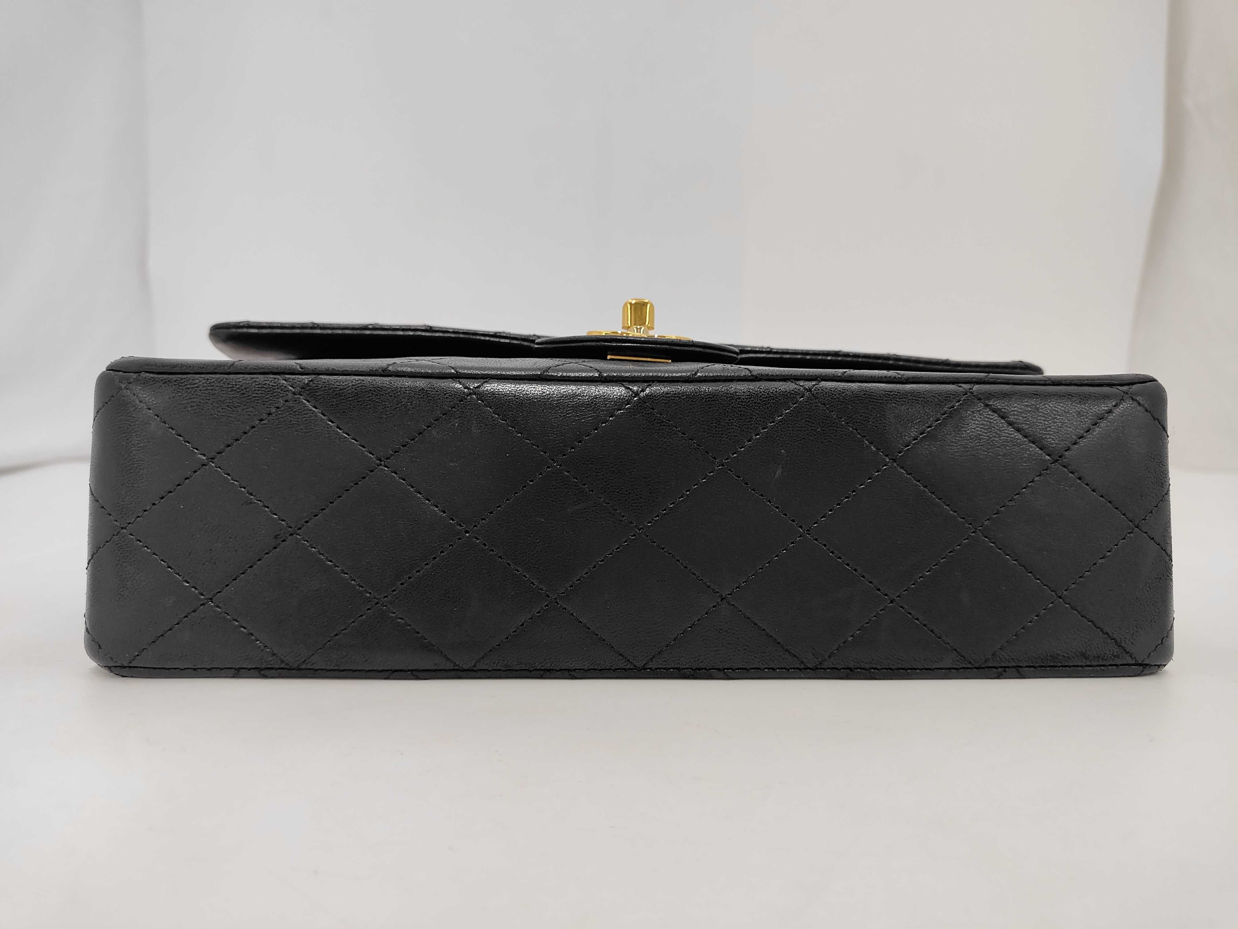 Matelassé 25 Double Flap Double Chain Lambskin Shoulder Bag — view 3
