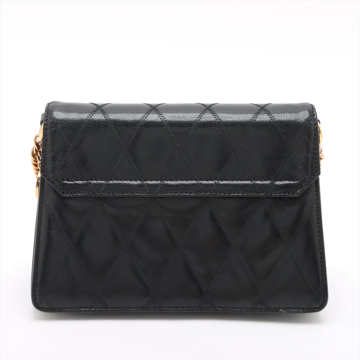 GV3 Leather 2WAY Shoulder Bag Black — view 2