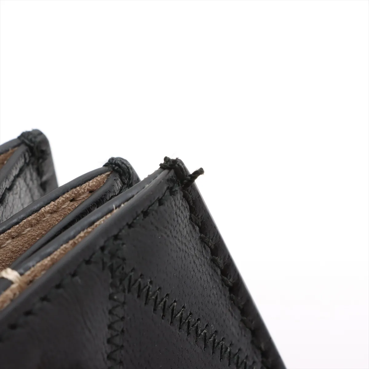 GV3 Leather 2WAY Shoulder Bag Black — view 11