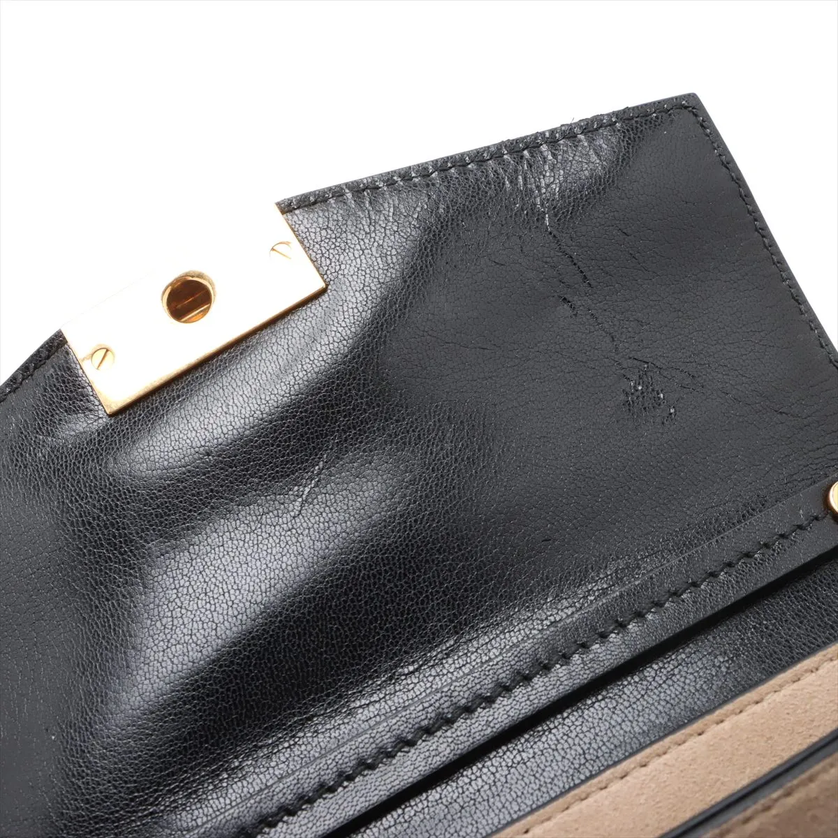 GV3 Leather 2WAY Shoulder Bag Black — view 12