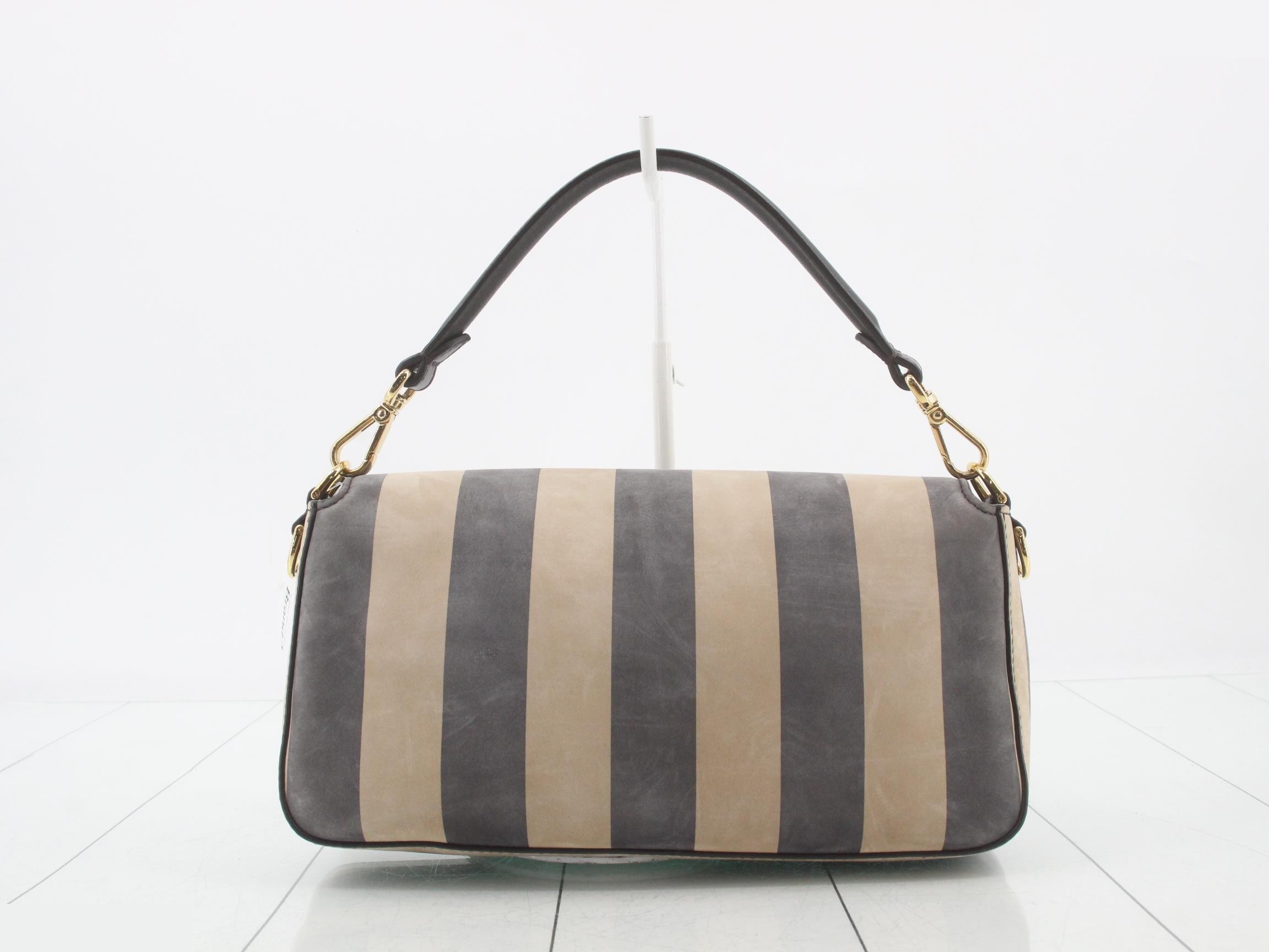 Pecan Shoulder Bag, Leather, Beige — view 2