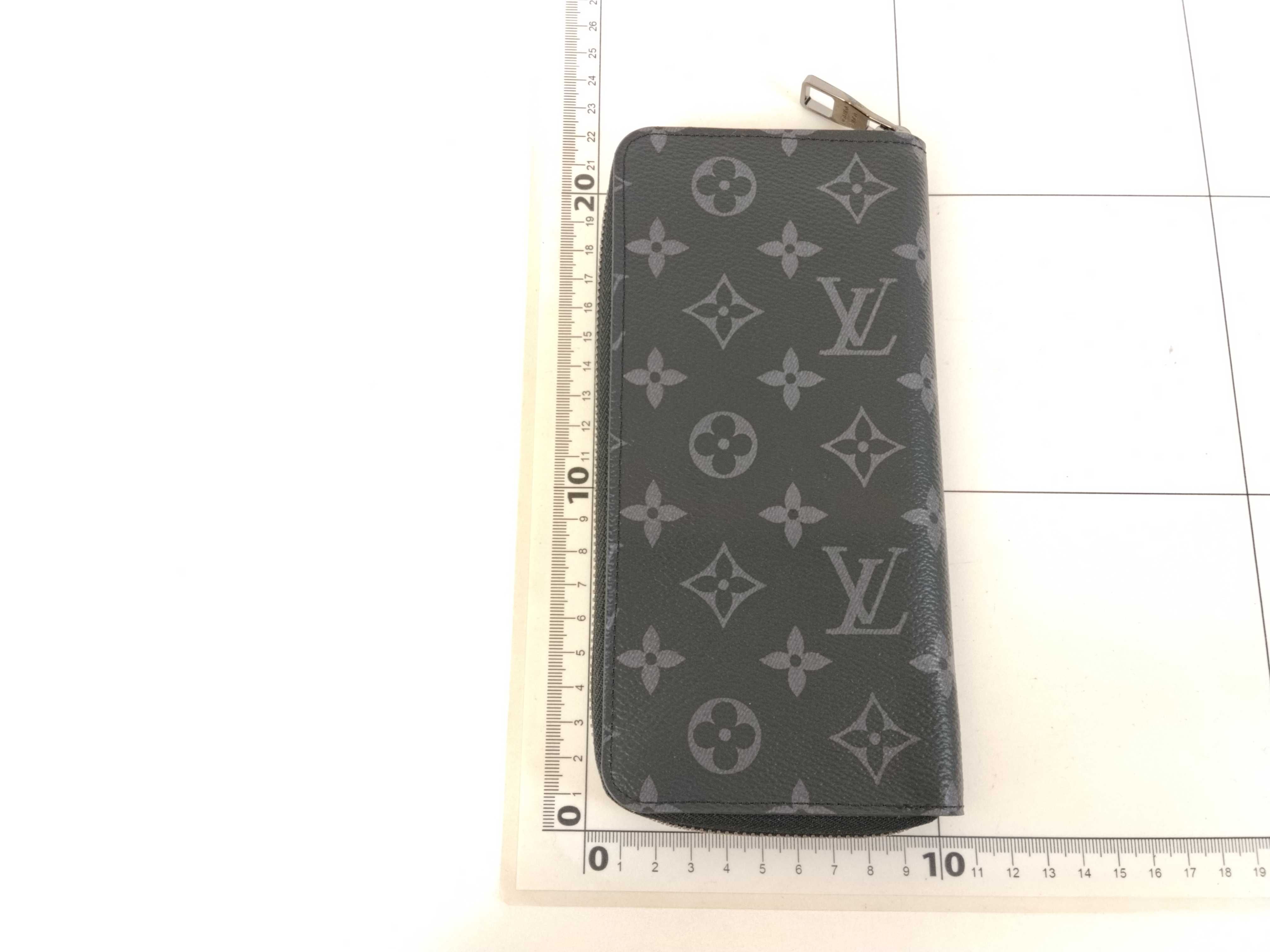 LV Monogram Eclipse Zippy Wallet Vertical M62295 GI1129 Wallet — view 2