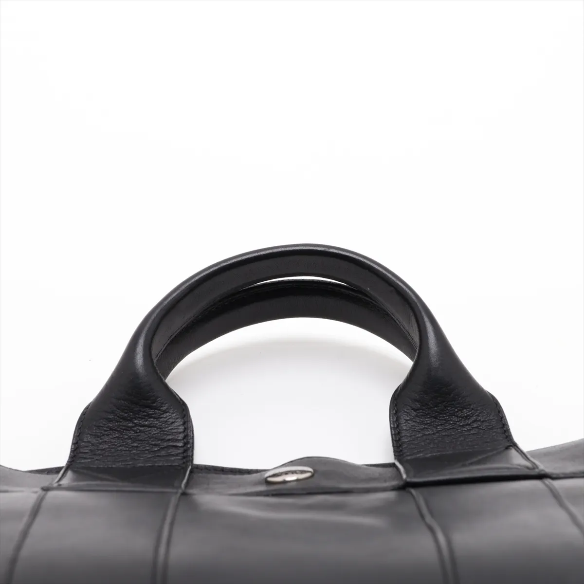 Fourre-Tout PM, Veau Swift leather, black, silver hardware, F: 2002 — view 6