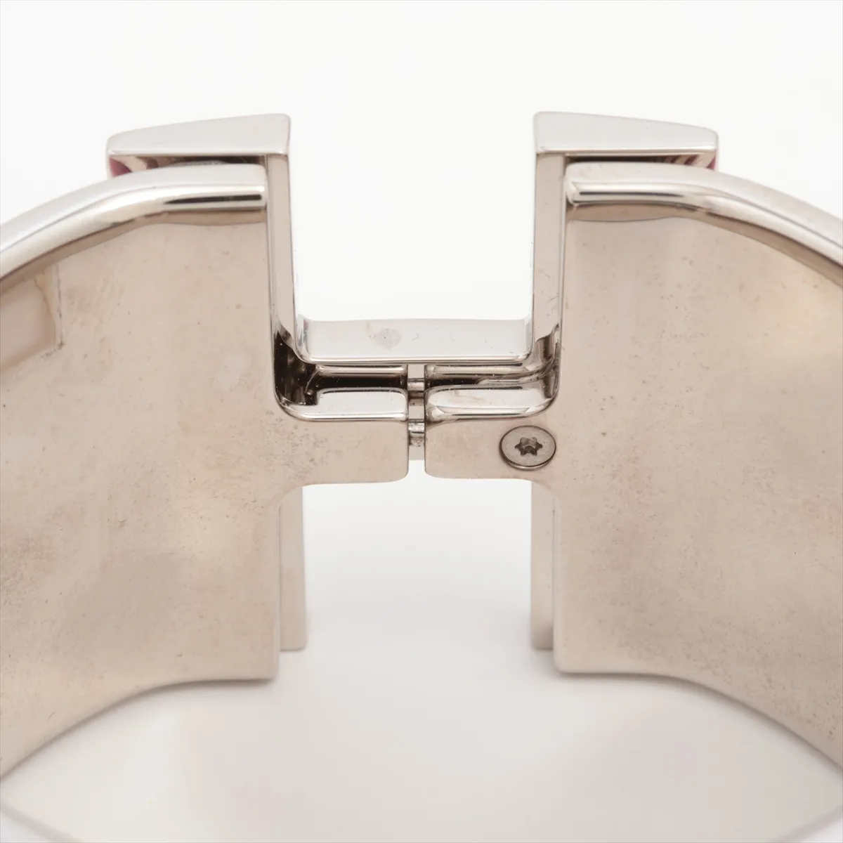Clic Clac H Bangle TGM ST0175 Bangle Metal Pink x White — view 4