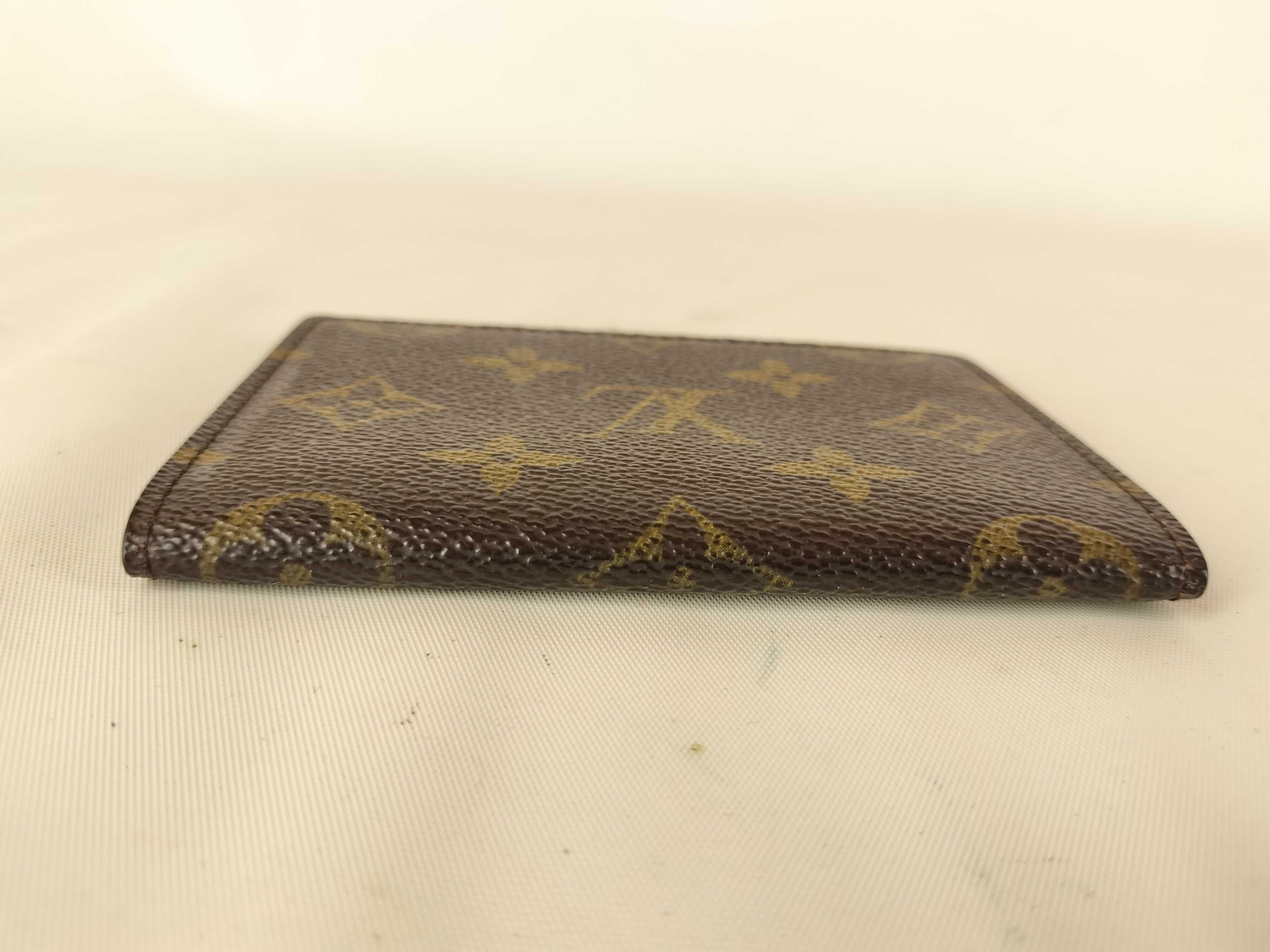Monogram Cartes Vertical Card Case — view 5