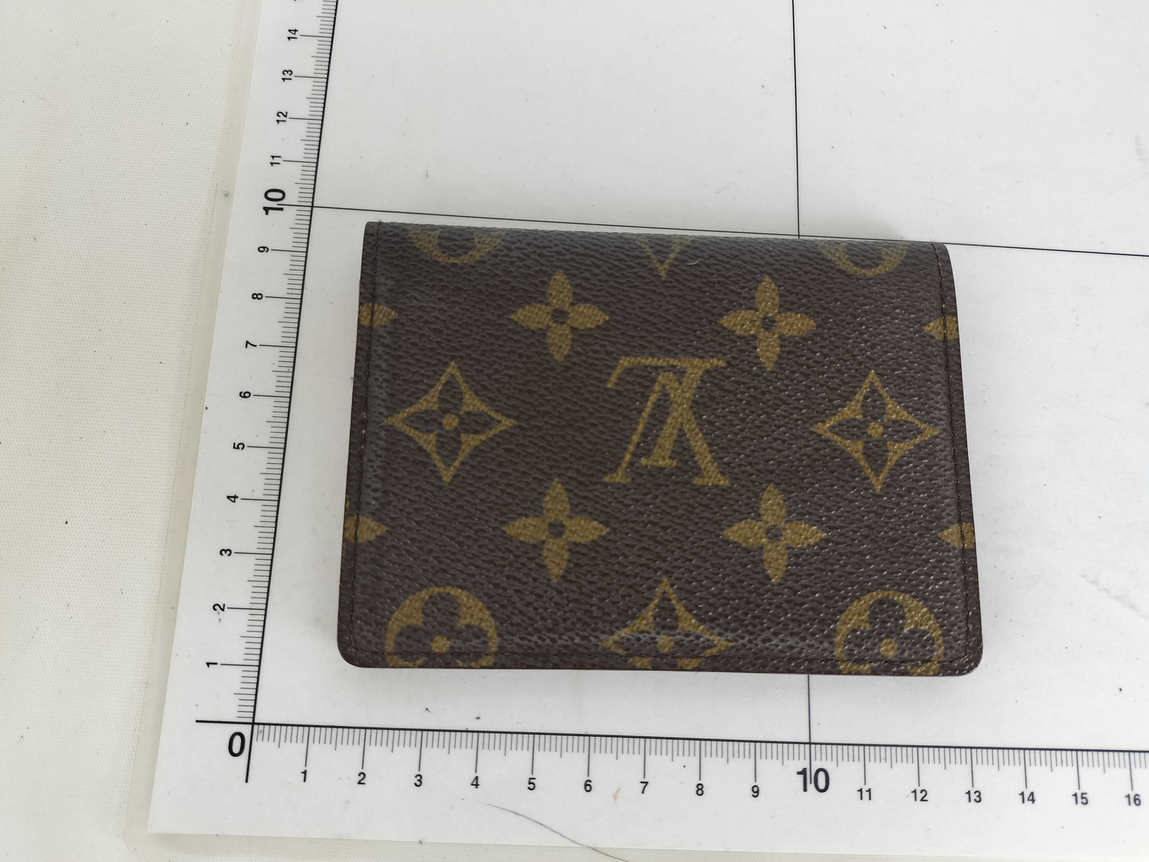 Monogram Cartes Vertical Card Case — view 9