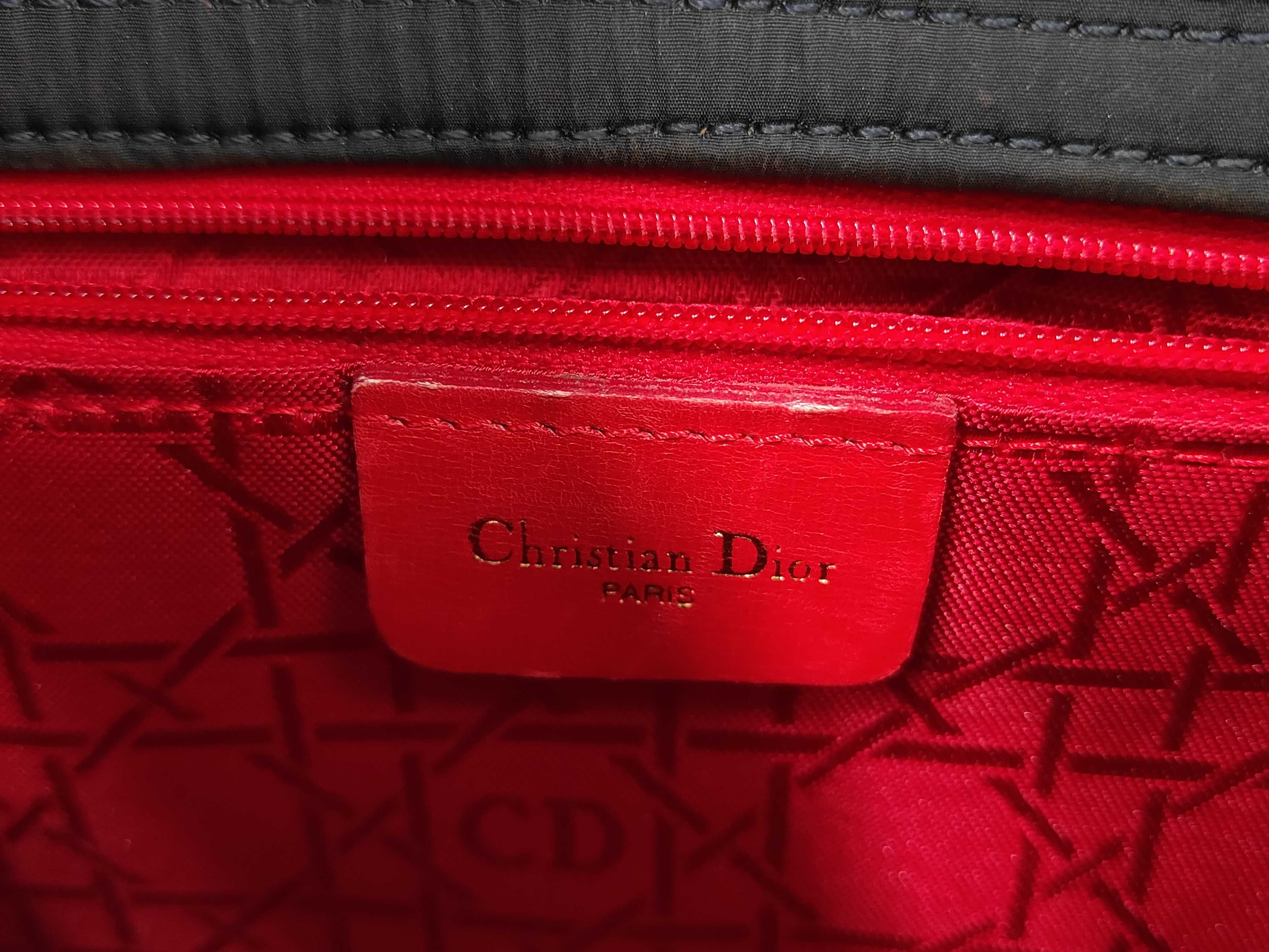 Christian Cannage Shoulder Bag Vintage Bag — view 9