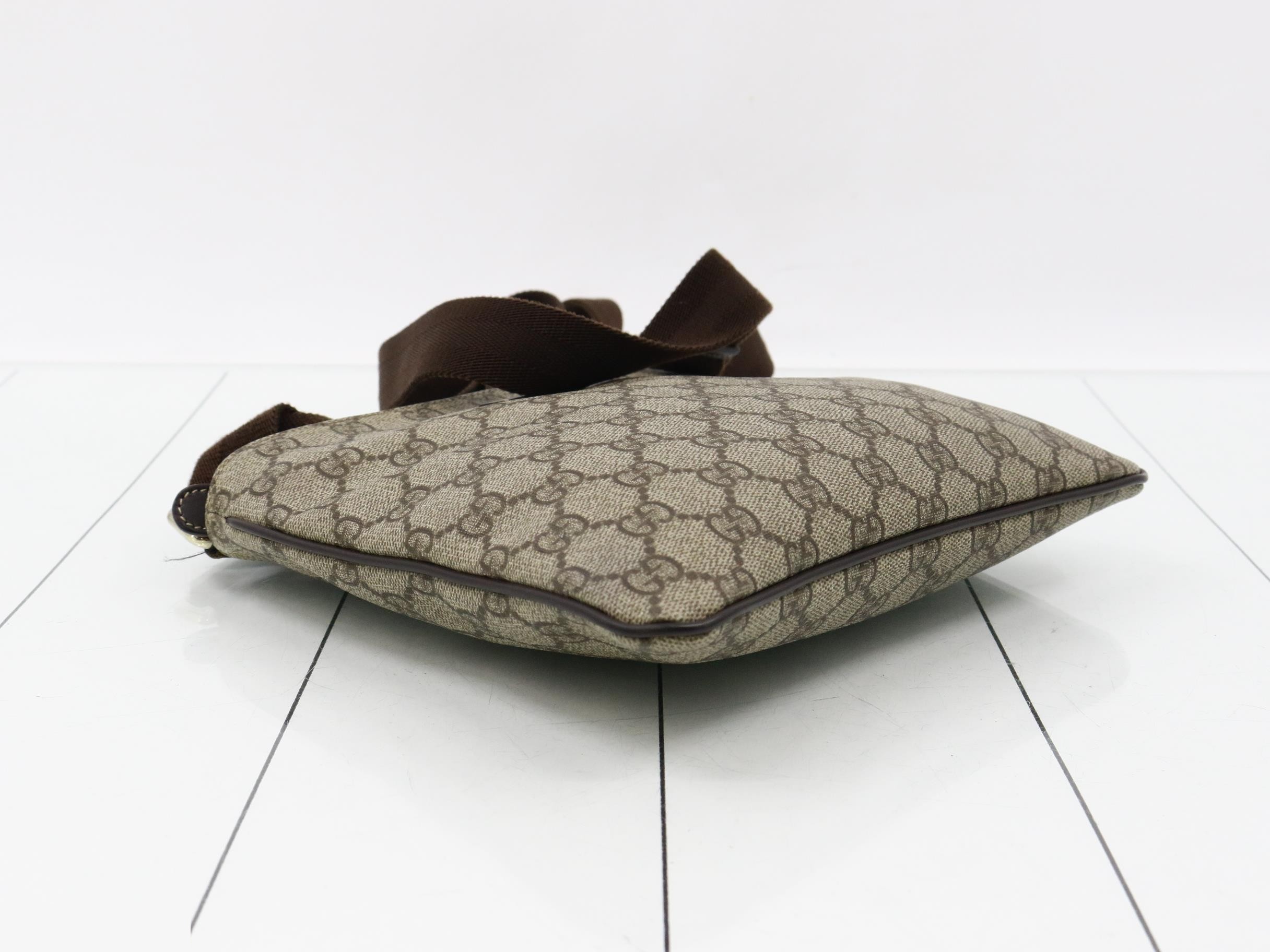 GG Supreme Shoulder Bag, Brown, 201538, 204046 — view 5