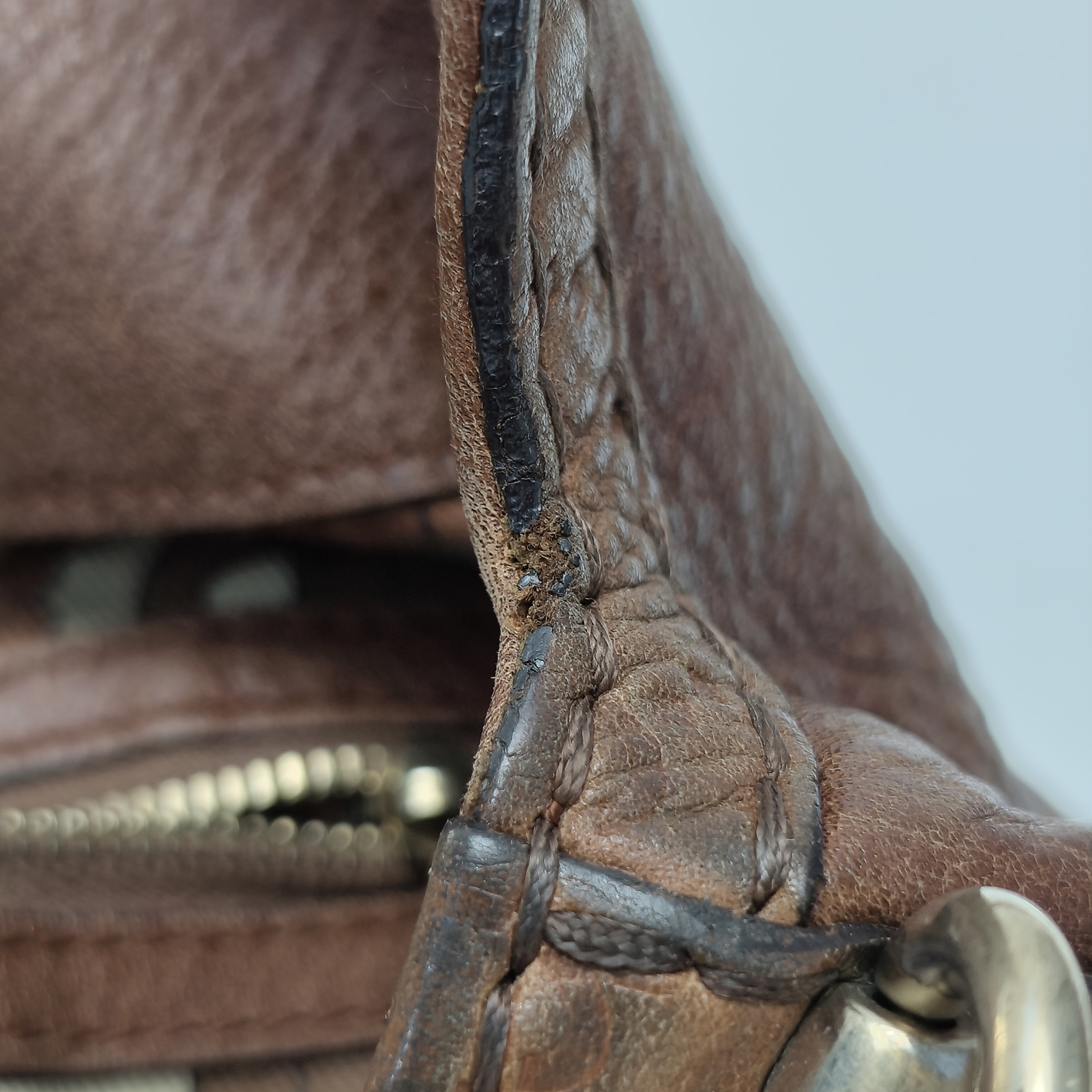 【*Shipped from: China*】GUCCI Bamboo Leather Shoulder Bag 182888 — view 11