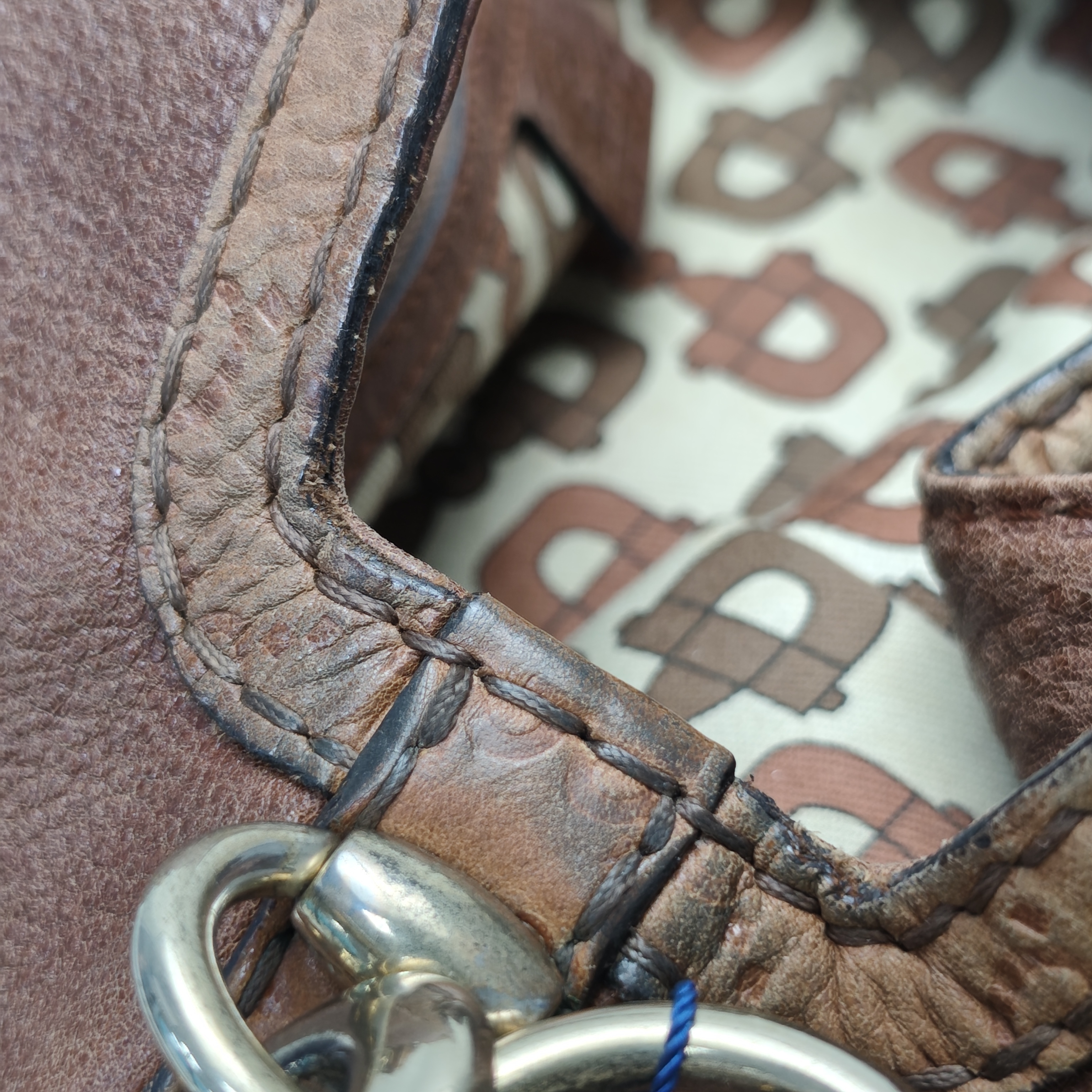 【*Shipped from: China*】GUCCI Bamboo Leather Shoulder Bag 182888 — view 12