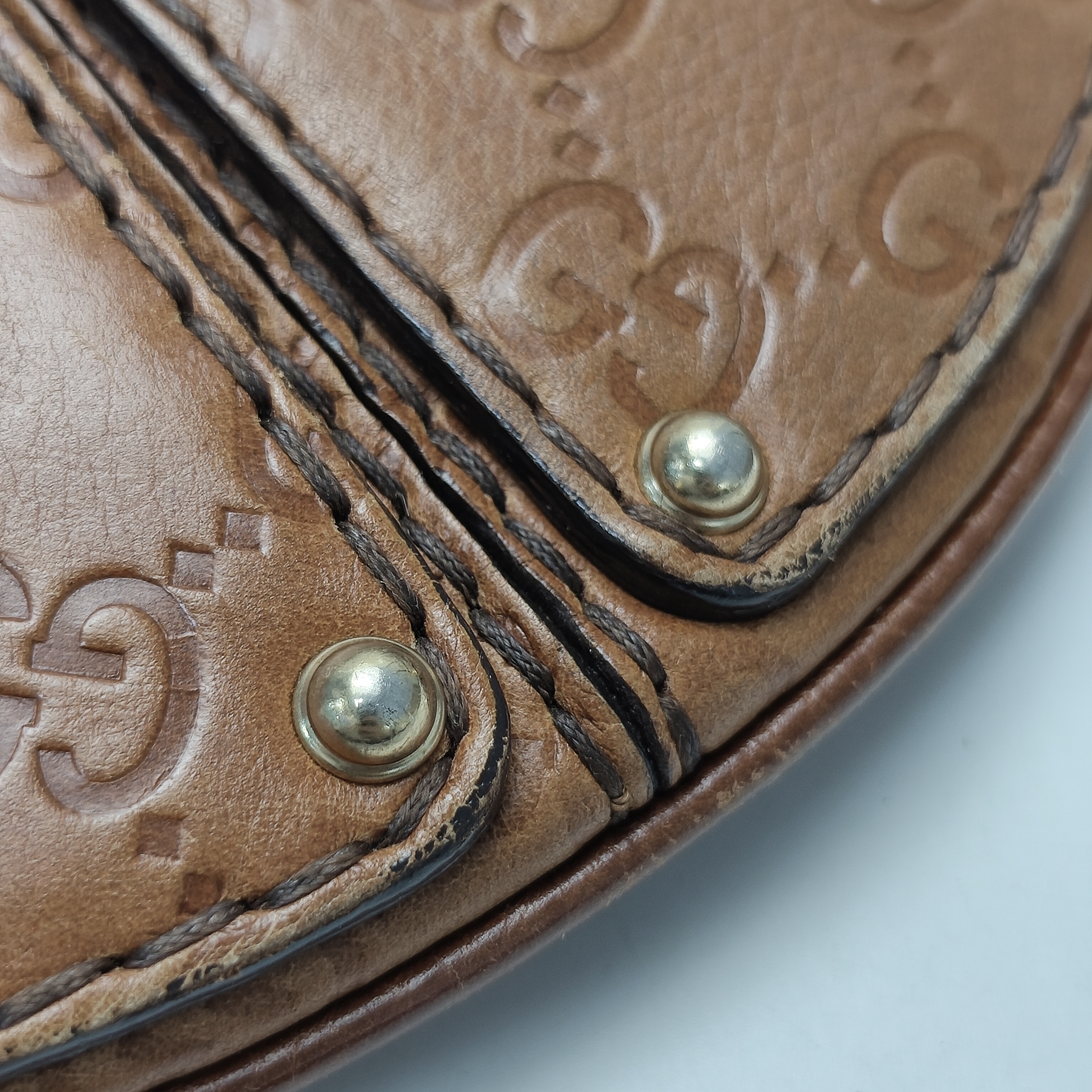【*Shipped from: China*】GUCCI Bamboo Leather Shoulder Bag 182888 — view 8