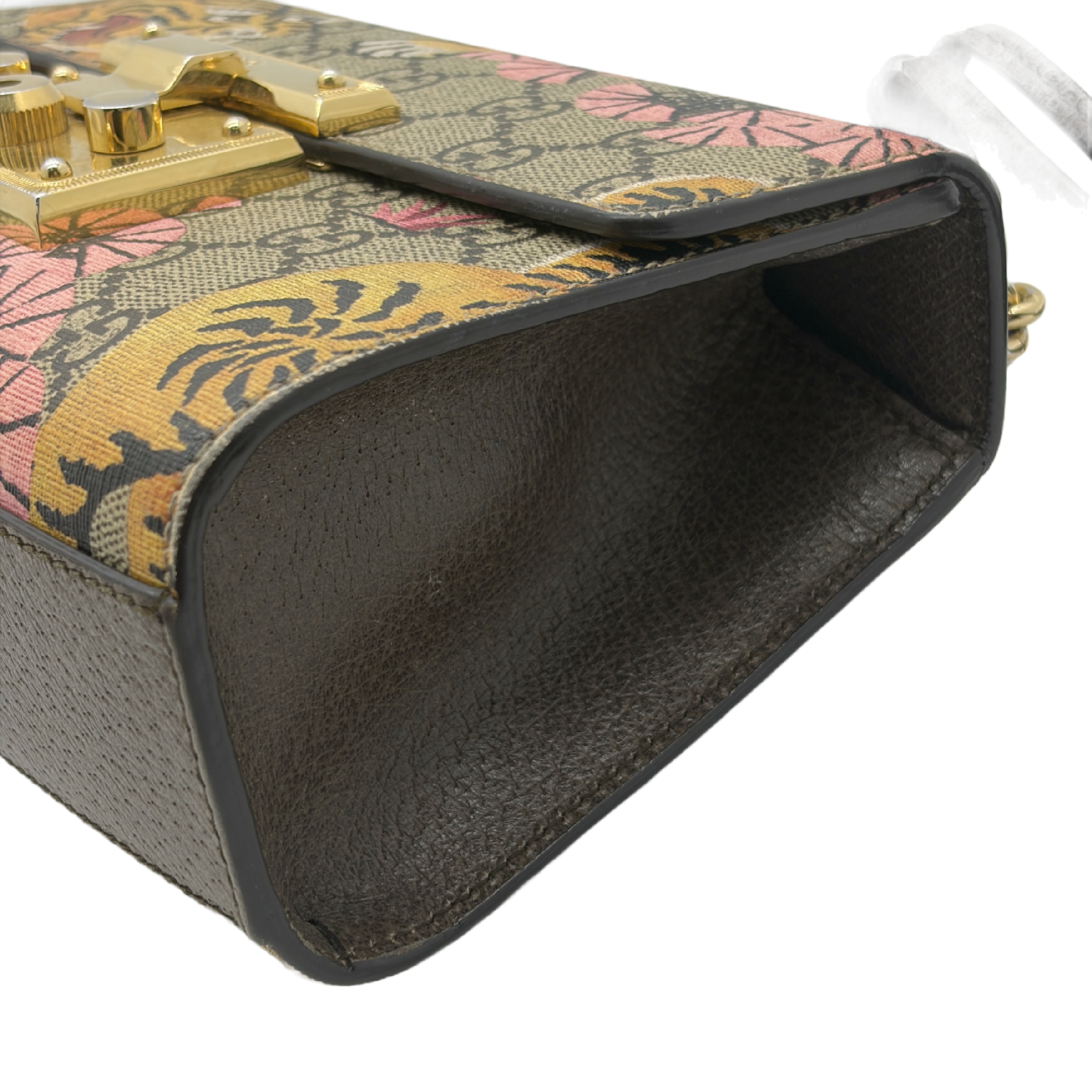 Padlock Bengal Print Small Shoulder Bag — view 5