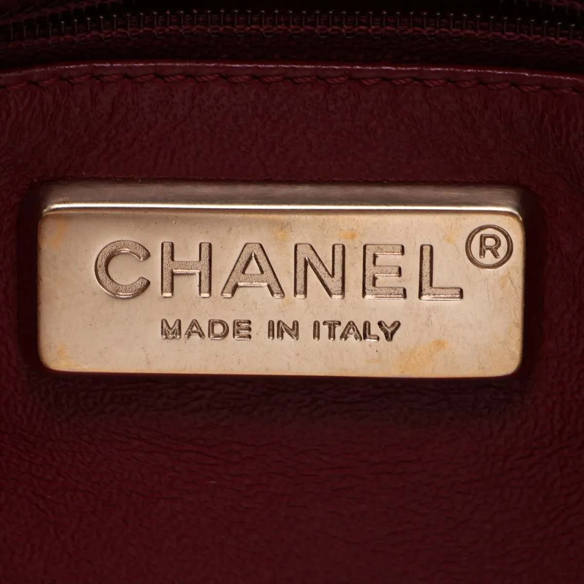 Matelassé Lambskin Single Flap Single Chain Bag, Pearl Black with Gold Hardware, 20335063 (Serial Number in the 20s) — view 8