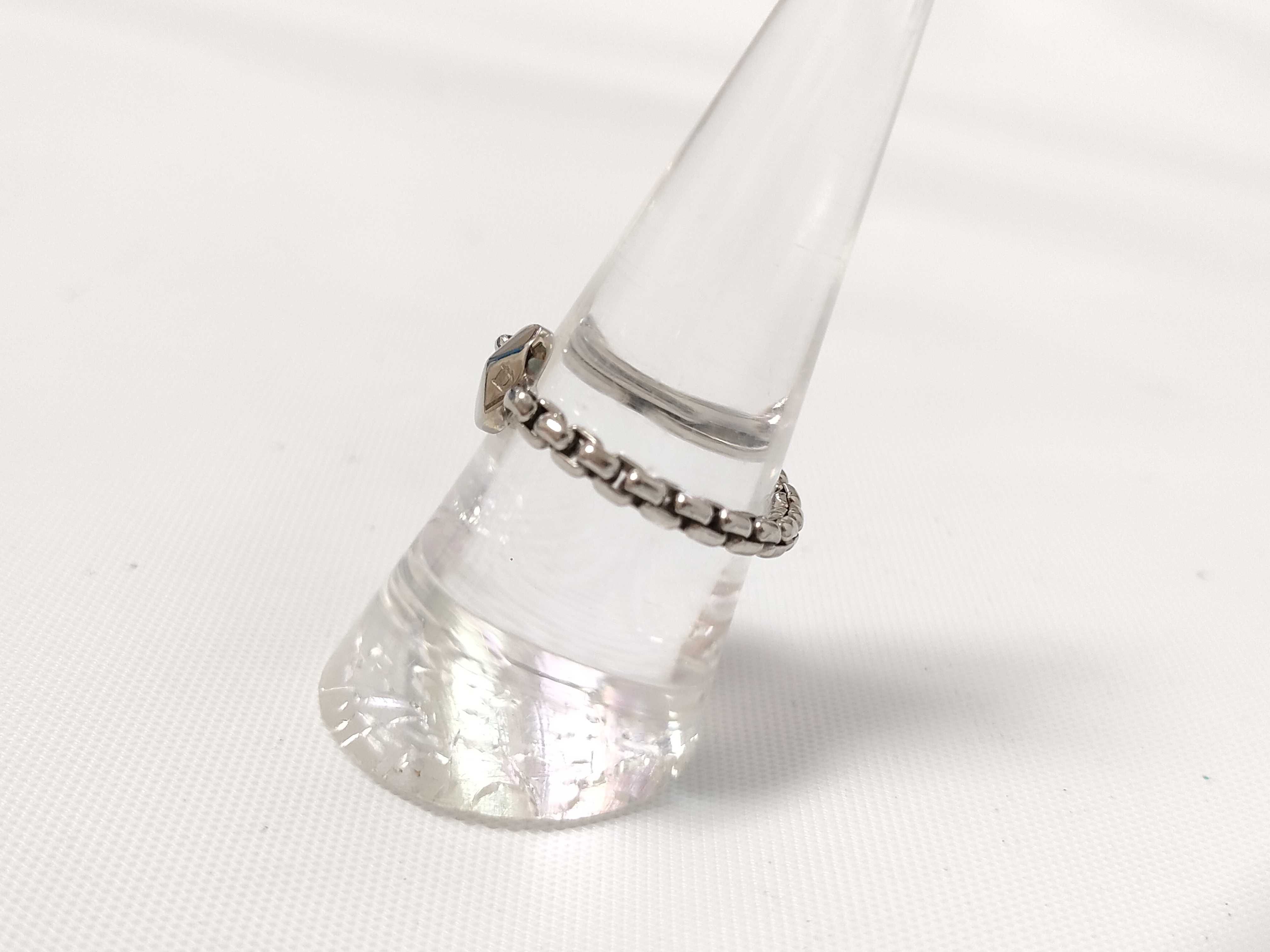 ring, silver ring — view 2