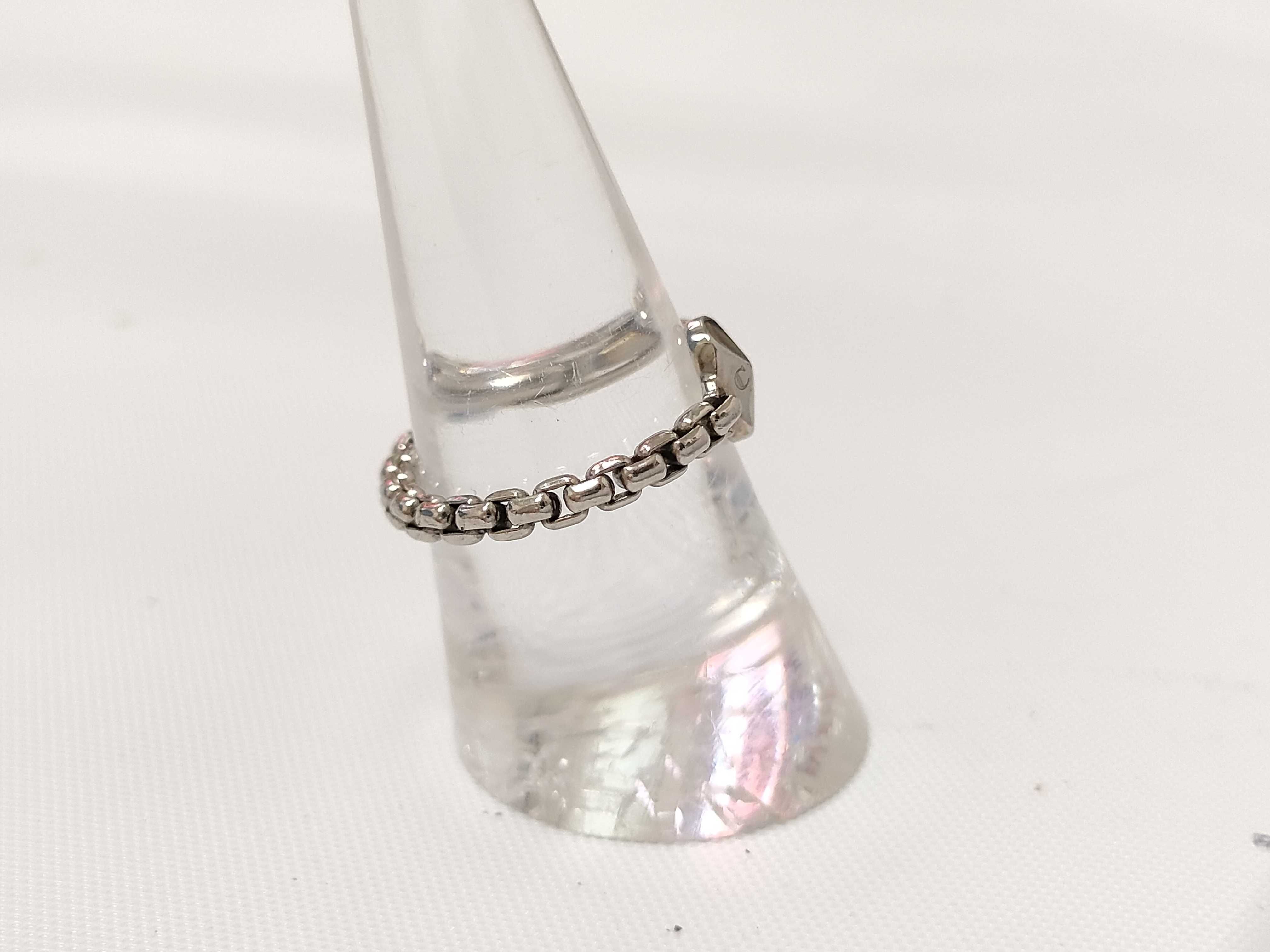 ring, silver ring — view 3