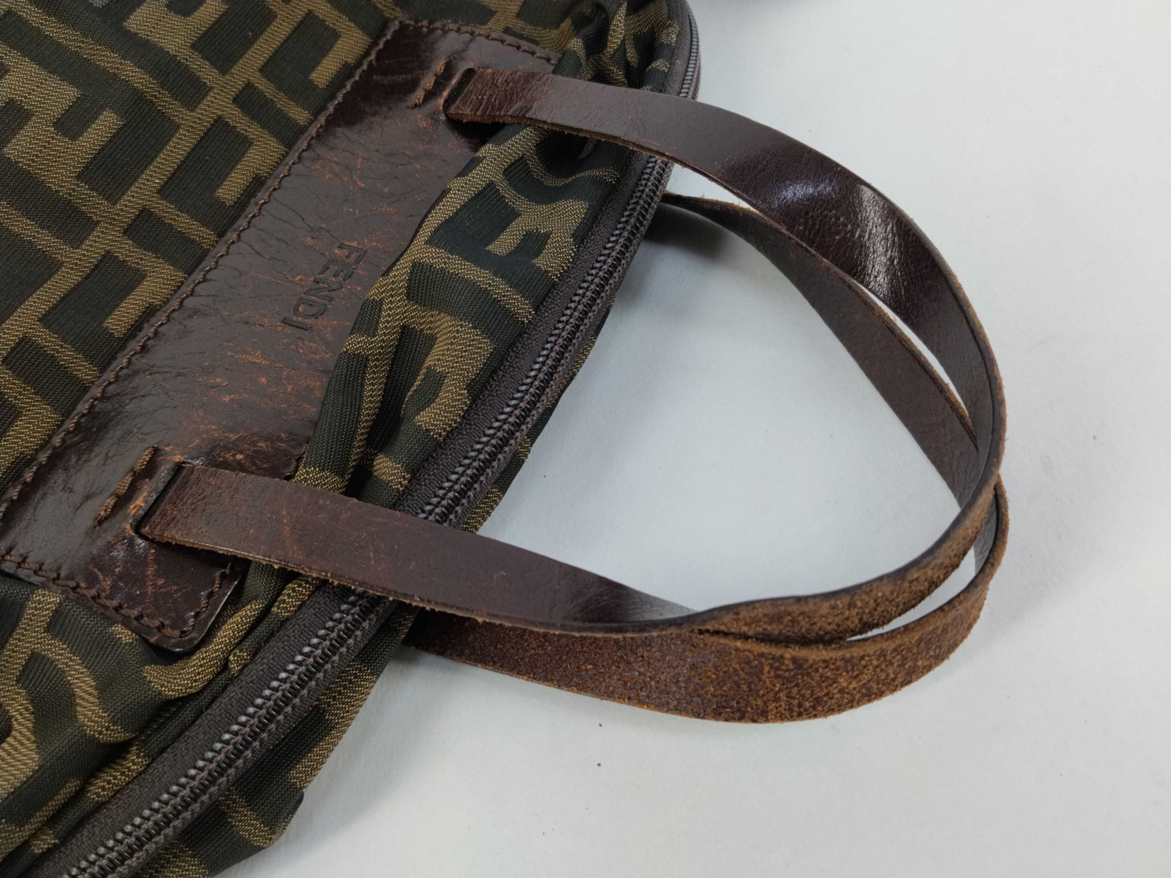 Zucca pattern Fendi handbag — view 3