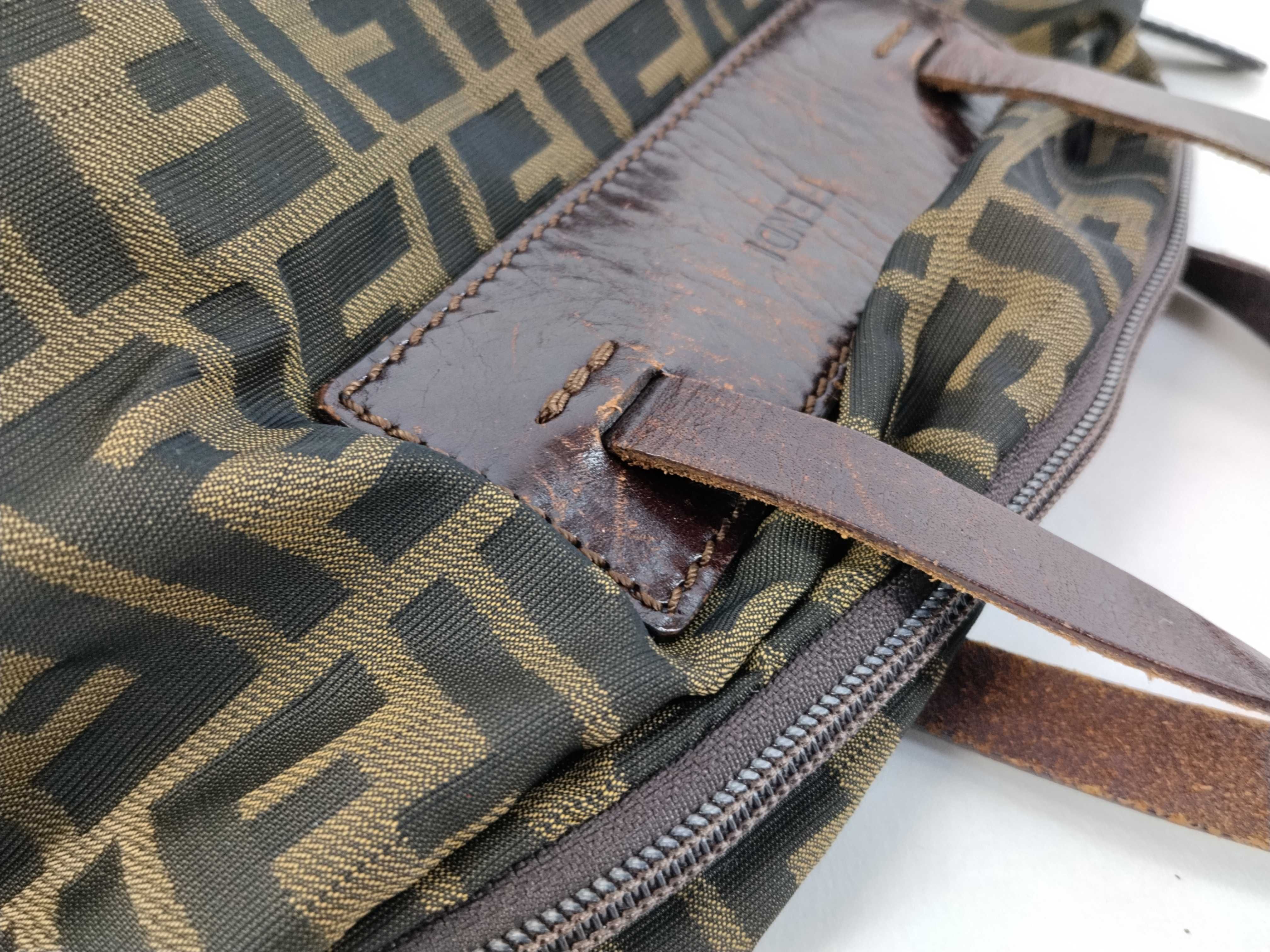 Zucca pattern Fendi handbag — view 5