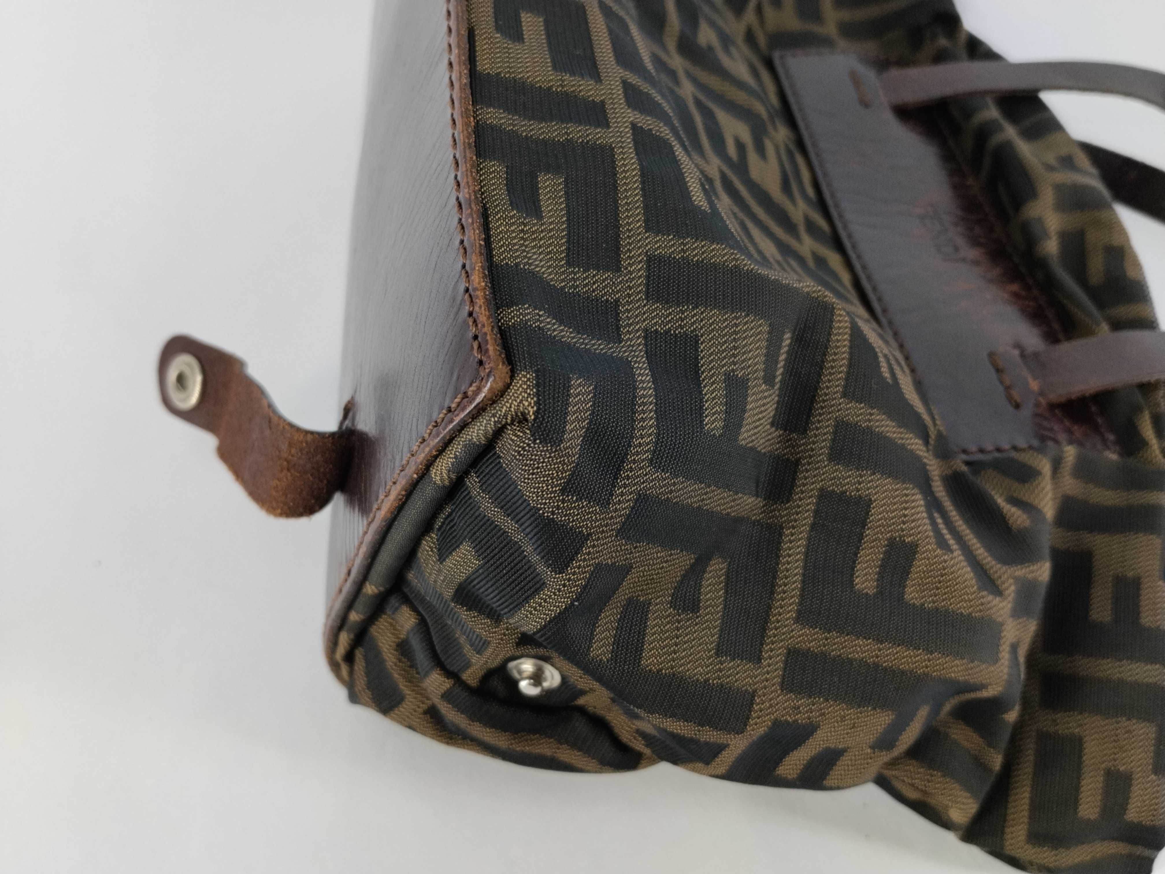 Zucca pattern Fendi handbag — view 6