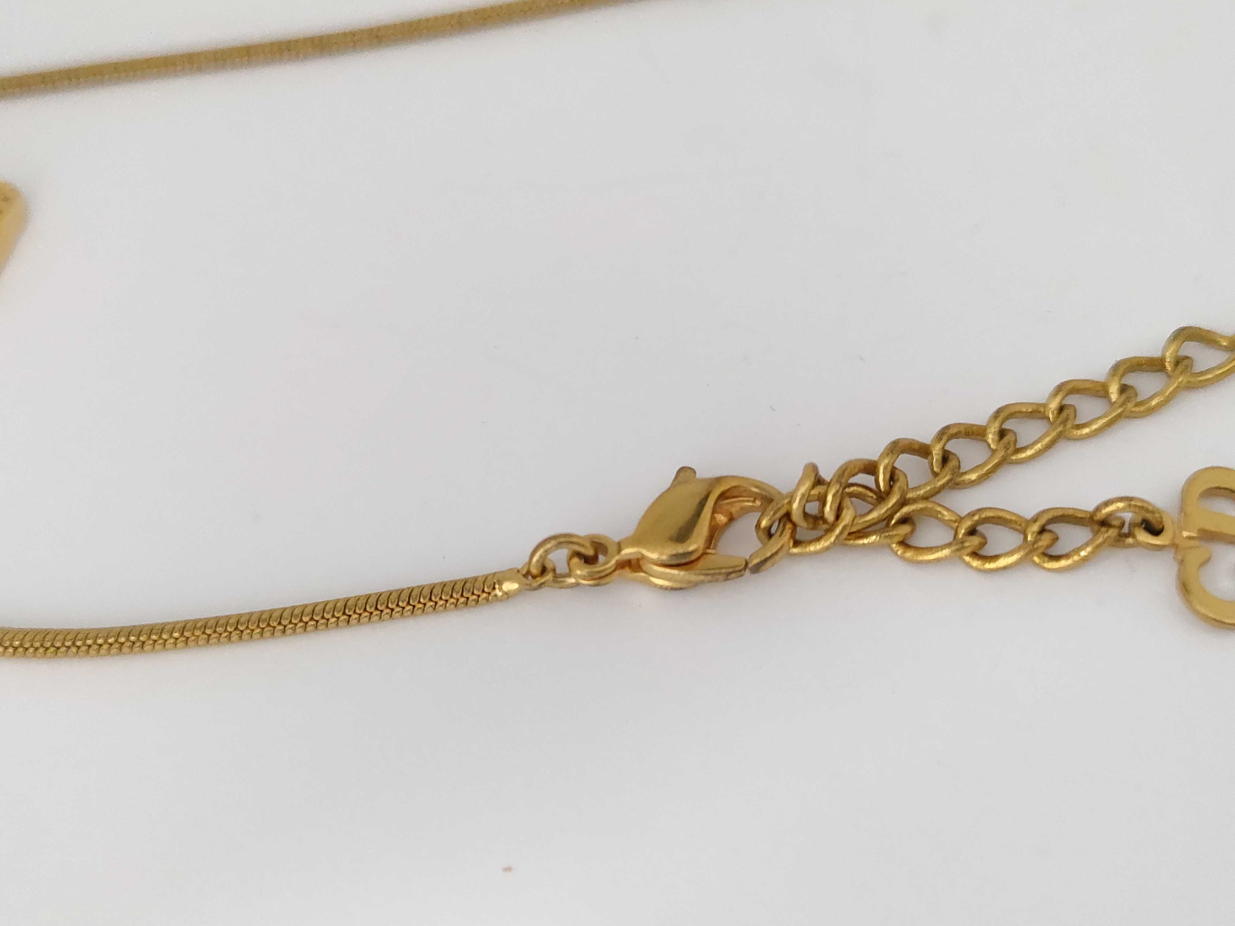 Gold Trotter Plate Necklace — view 4