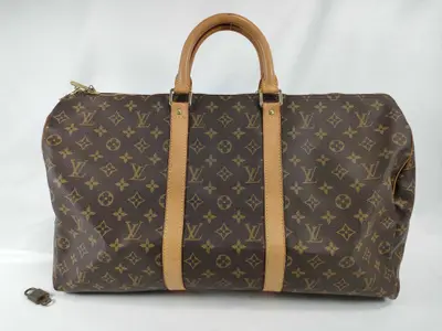 Monogram Keepall 50 M41426 Brown FL1909 Boston Bag