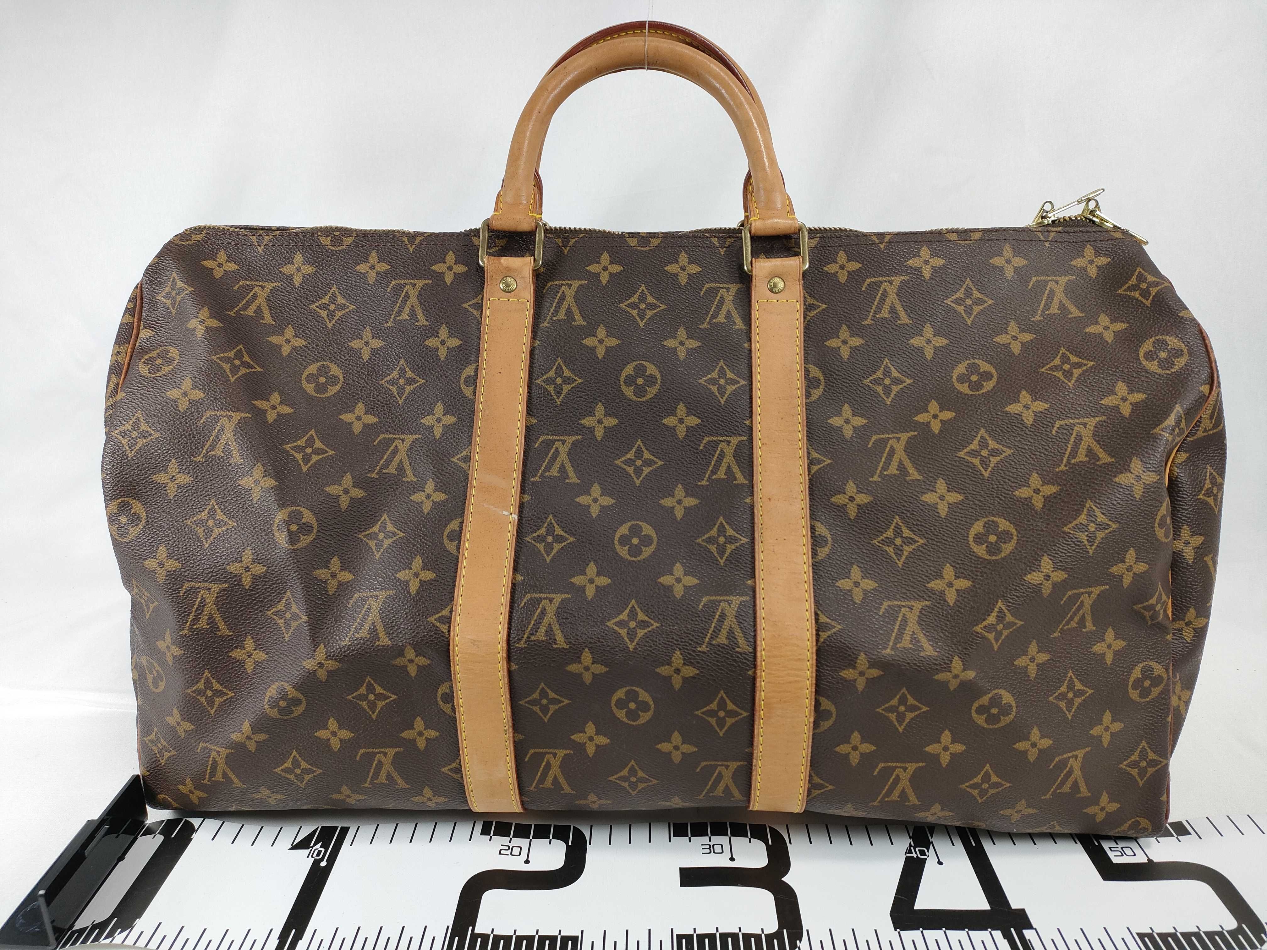 Monogram Keepall 50 M41426 Brown FL1909 Boston Bag — view 2