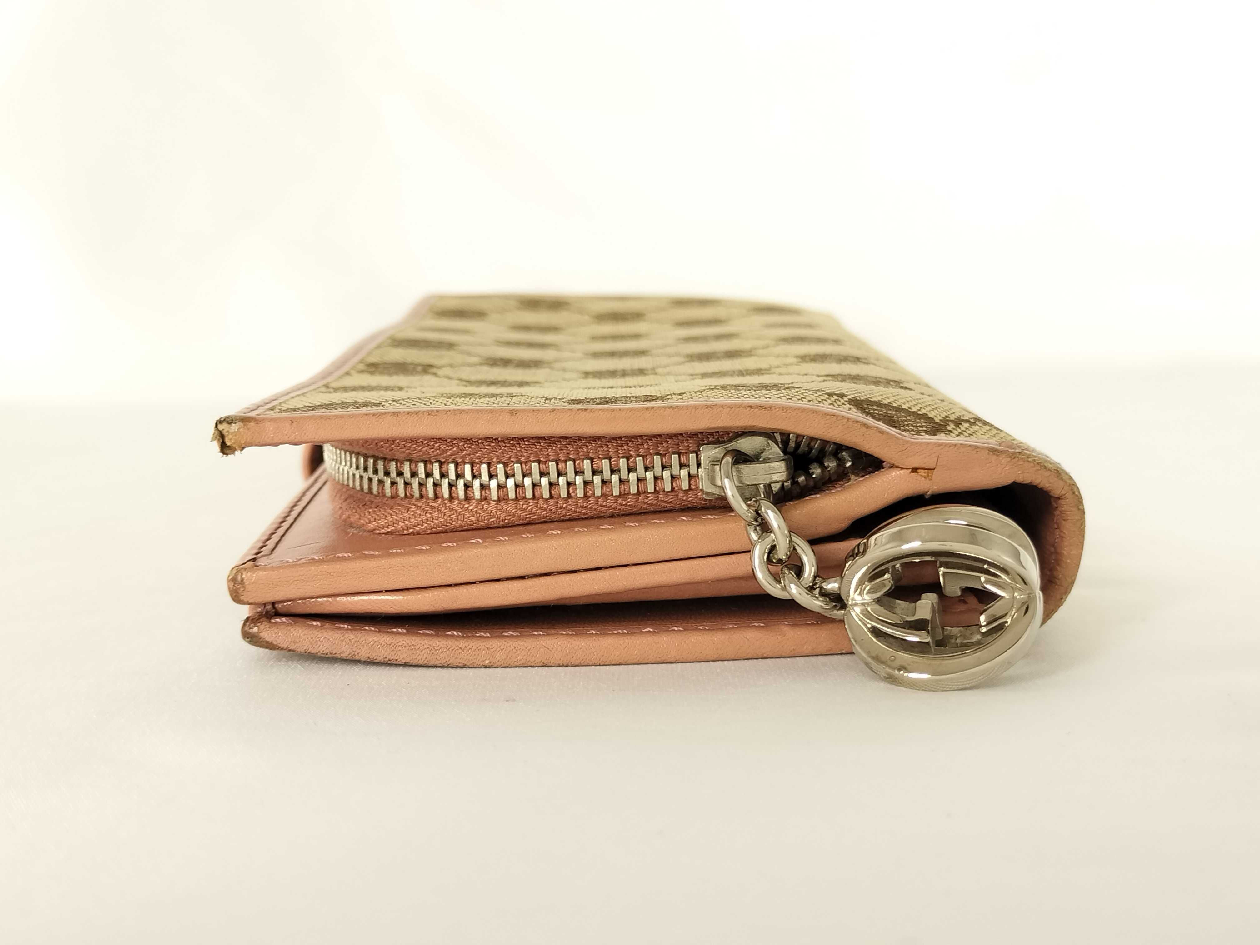 GG Canvas Long Wallet / 233024・2149 / Pink Wallet — view 13