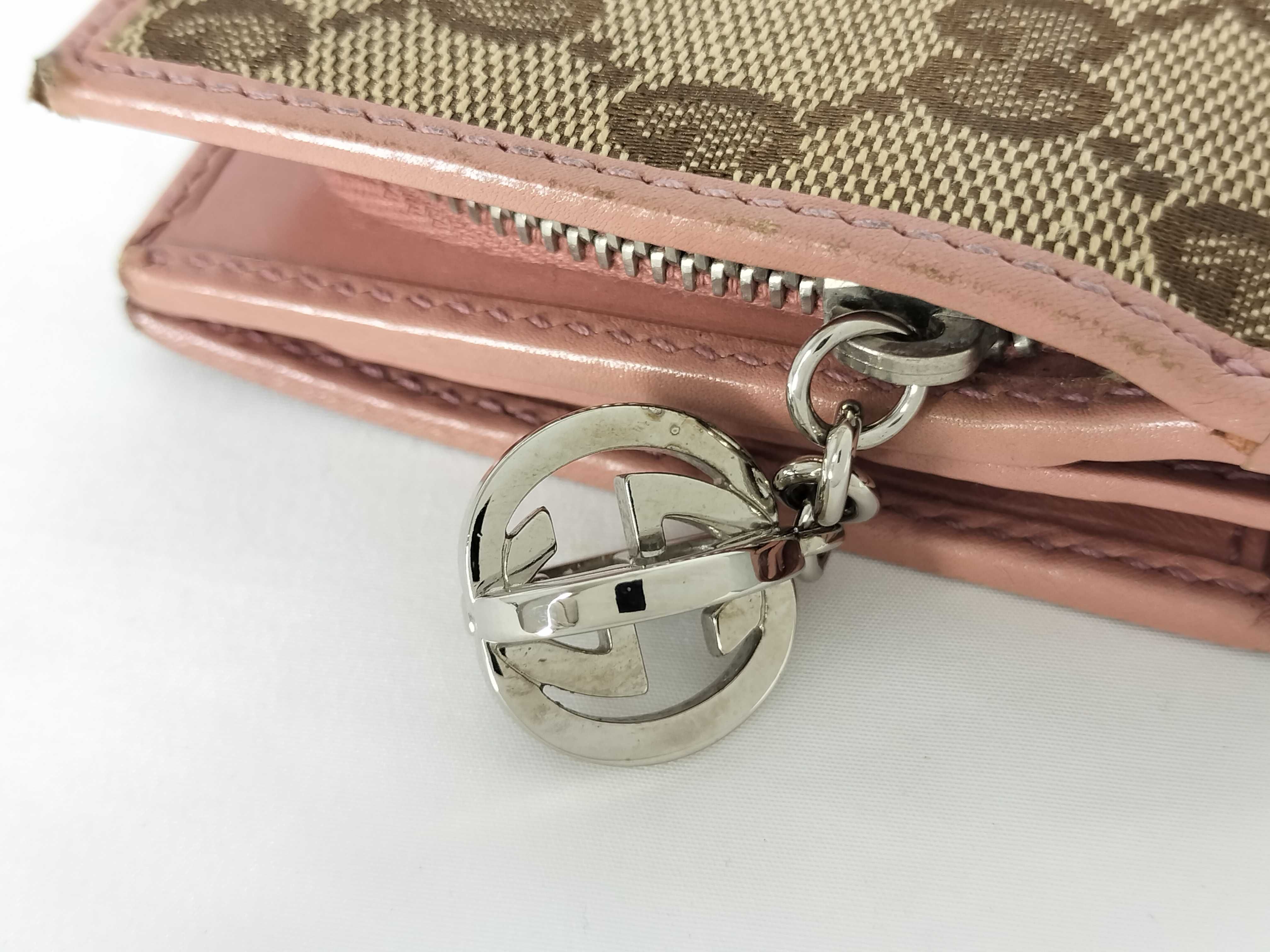GG Canvas Long Wallet / 233024・2149 / Pink Wallet — view 15