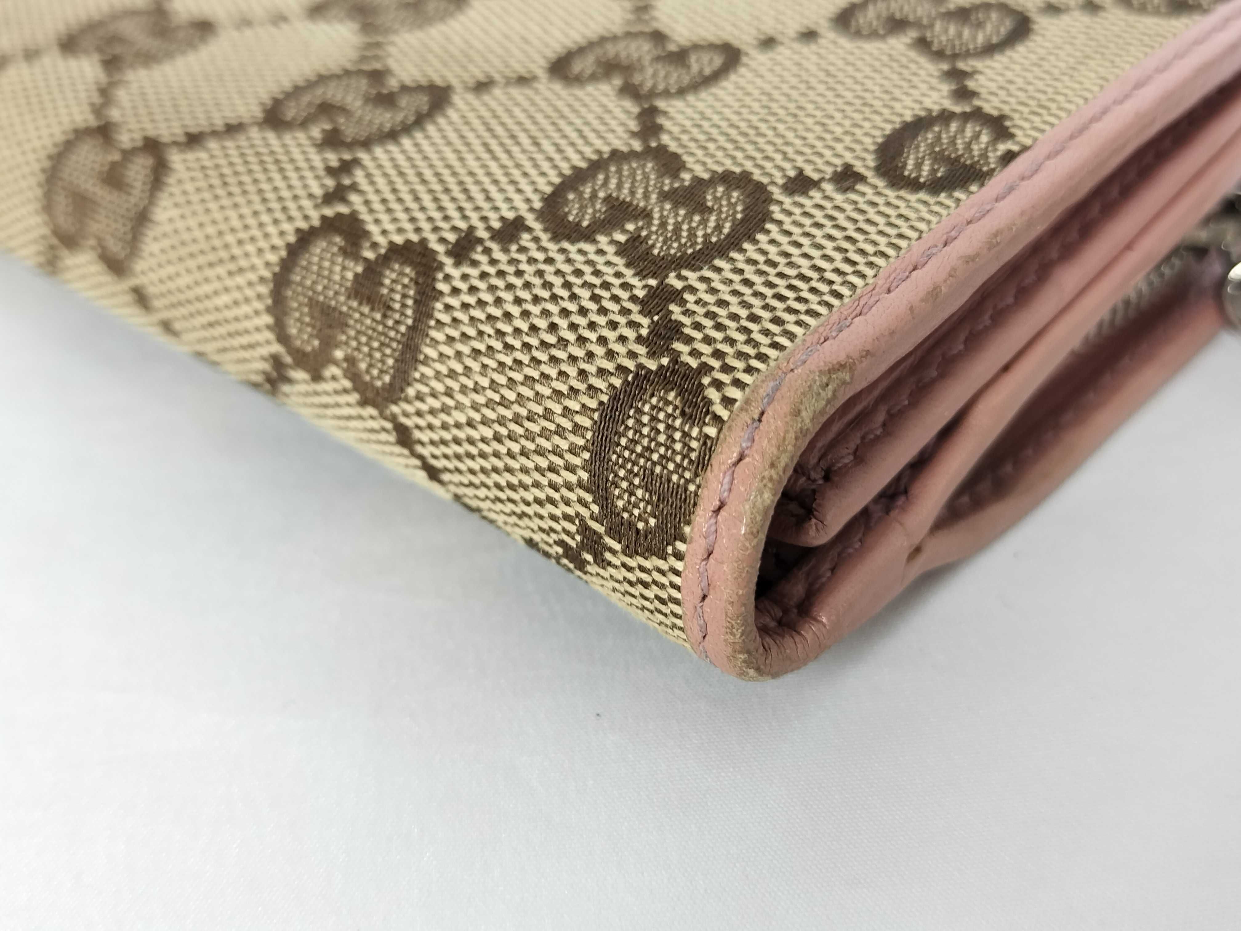 GG Canvas Long Wallet / 233024・2149 / Pink Wallet — view 3