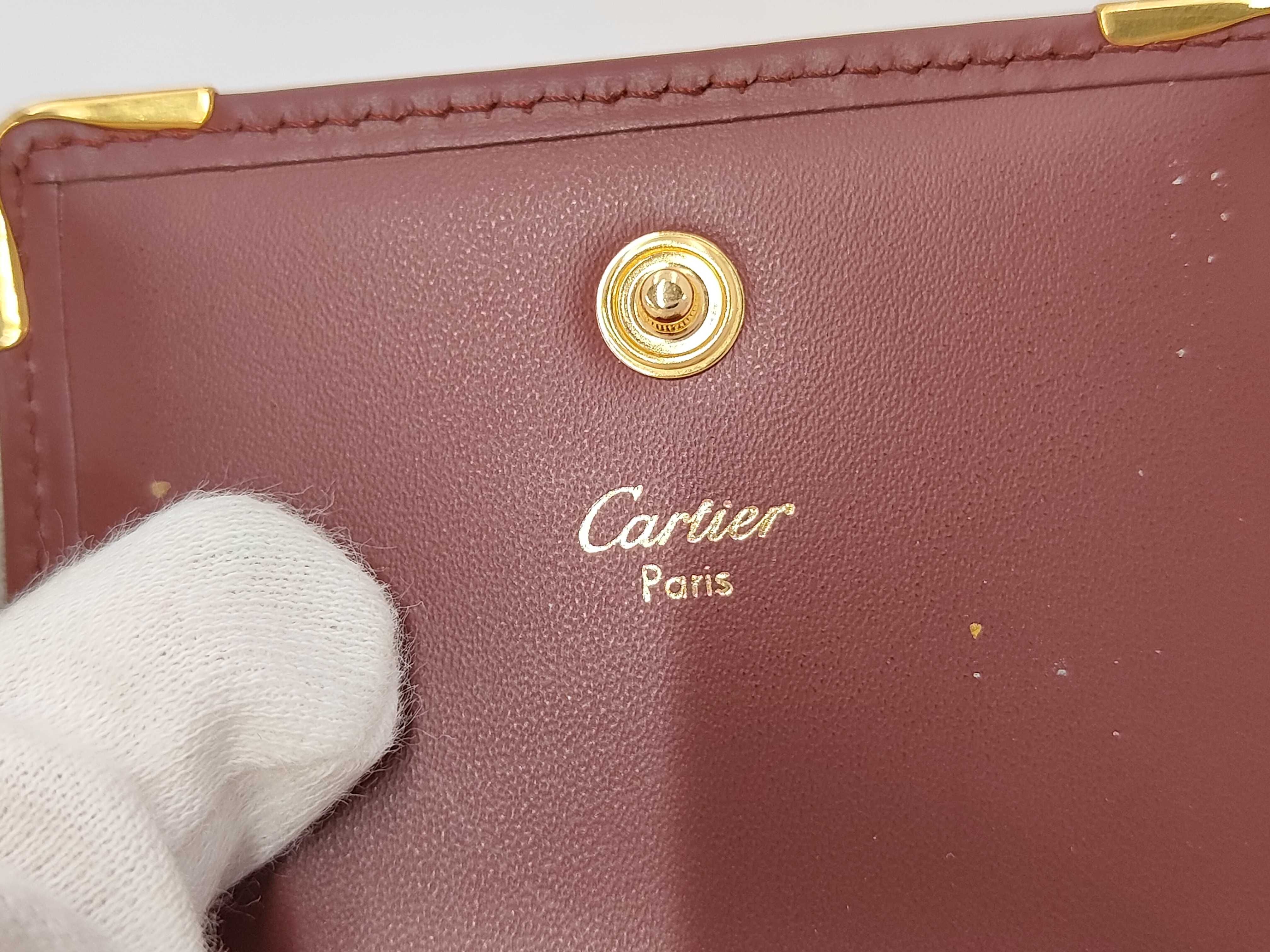 Must Coin Case, Leather, Bordeaux, Mold — view 4