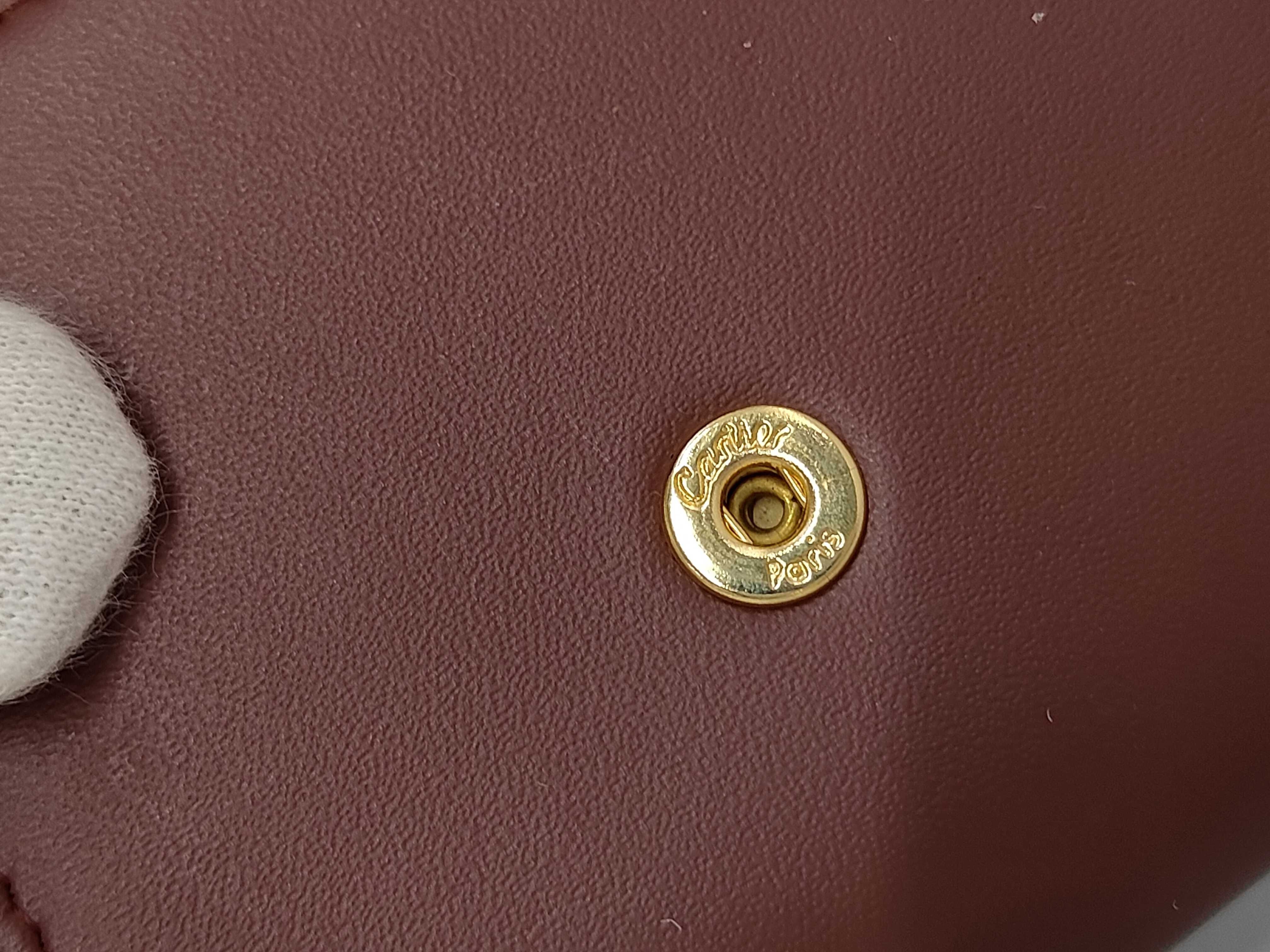 Must Coin Case, Leather, Bordeaux, Mold — view 5