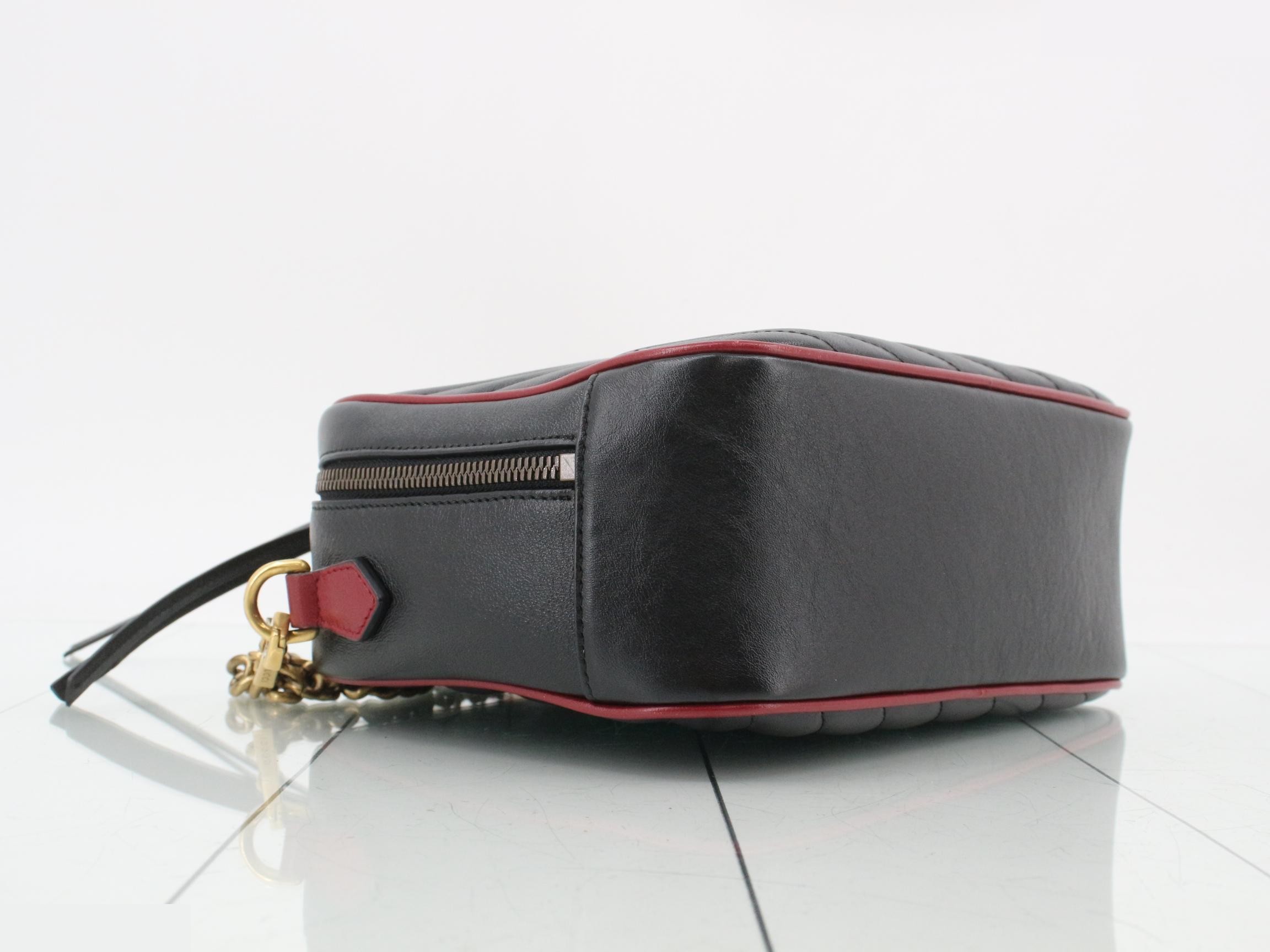 Bamboo GG Marmont Shoulder Bag — view 5