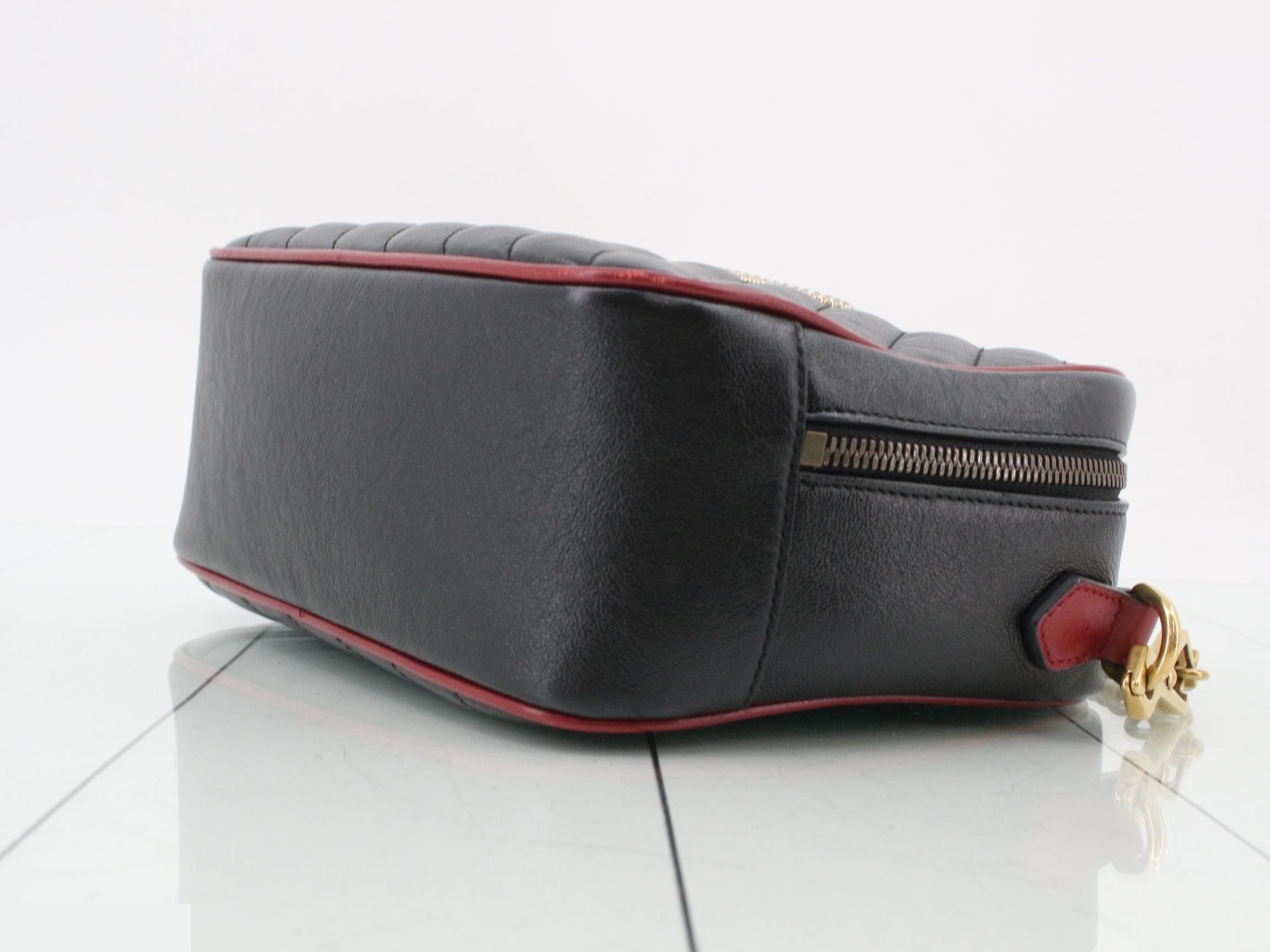 Bamboo GG Marmont Shoulder Bag — view 6