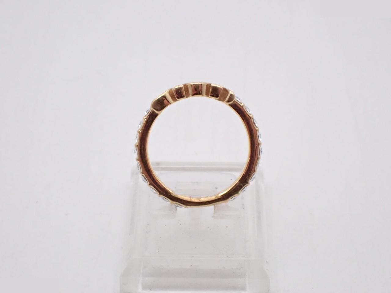 logo ring, gold, size #12 — view 3