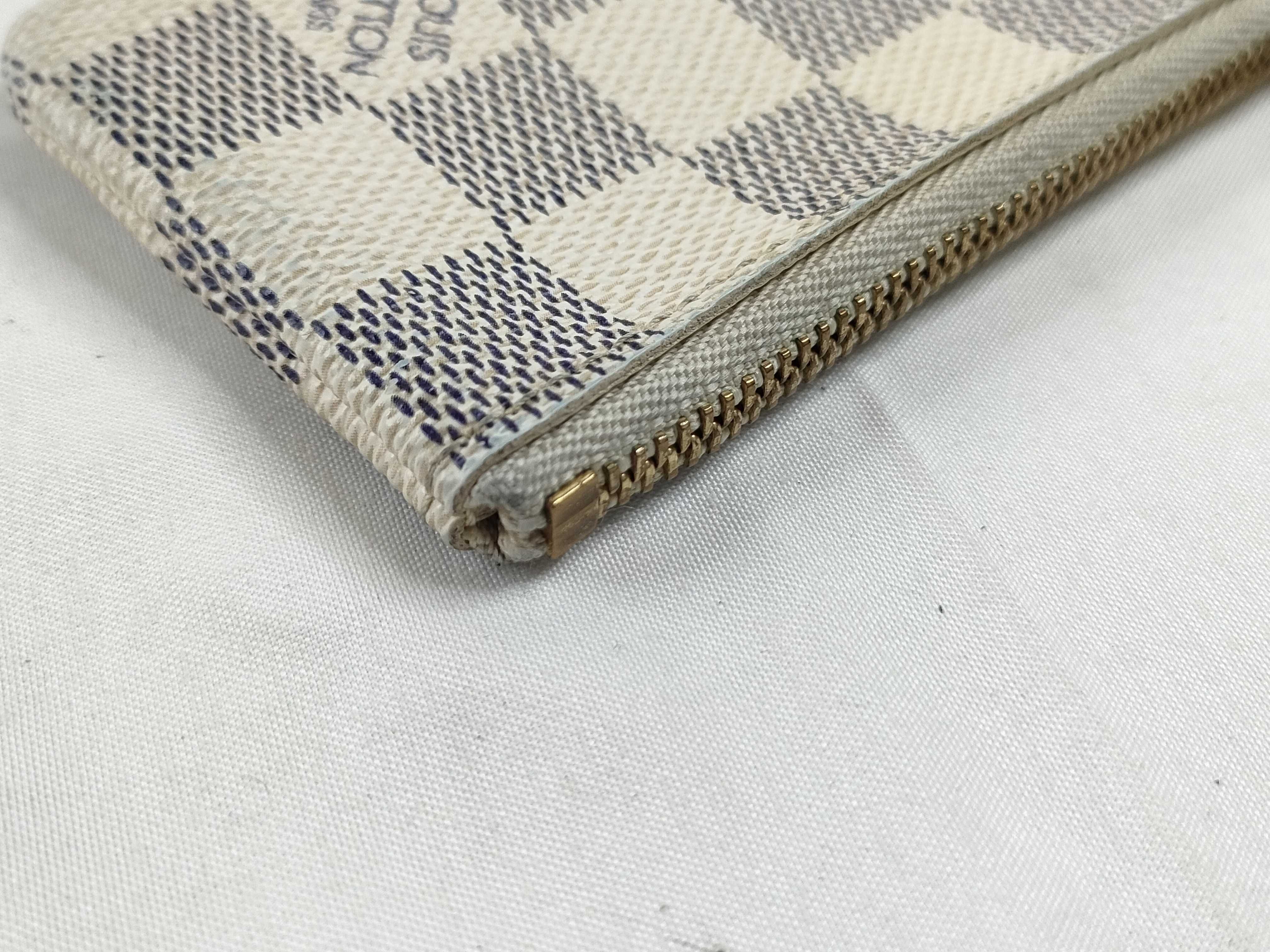 Damier Azur Pochette Clé Coin Case — view 4