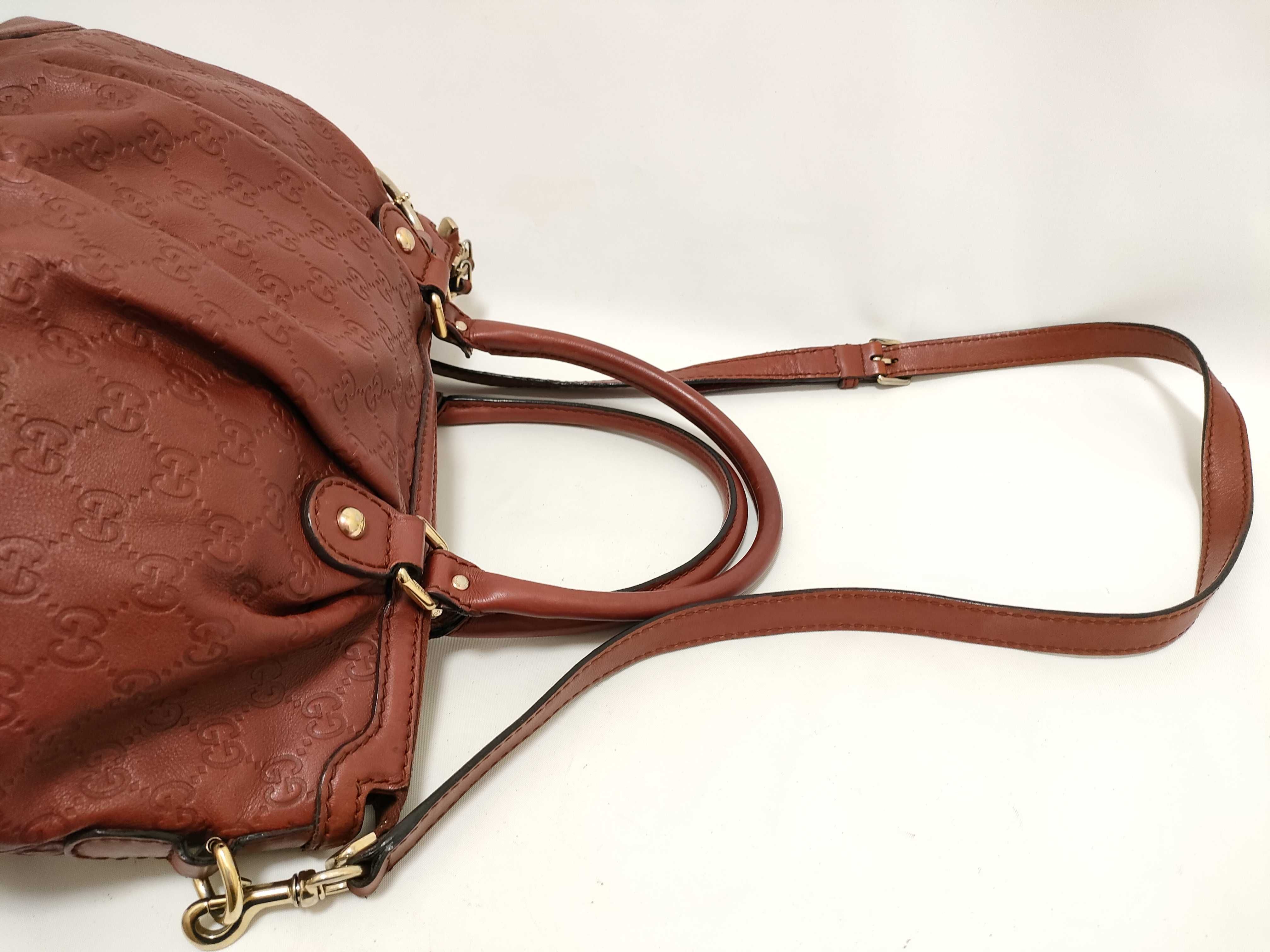 Guccissima GG Shoulder Bag Handbag 2-way Leather 247902 Shoulder Bag — view 6