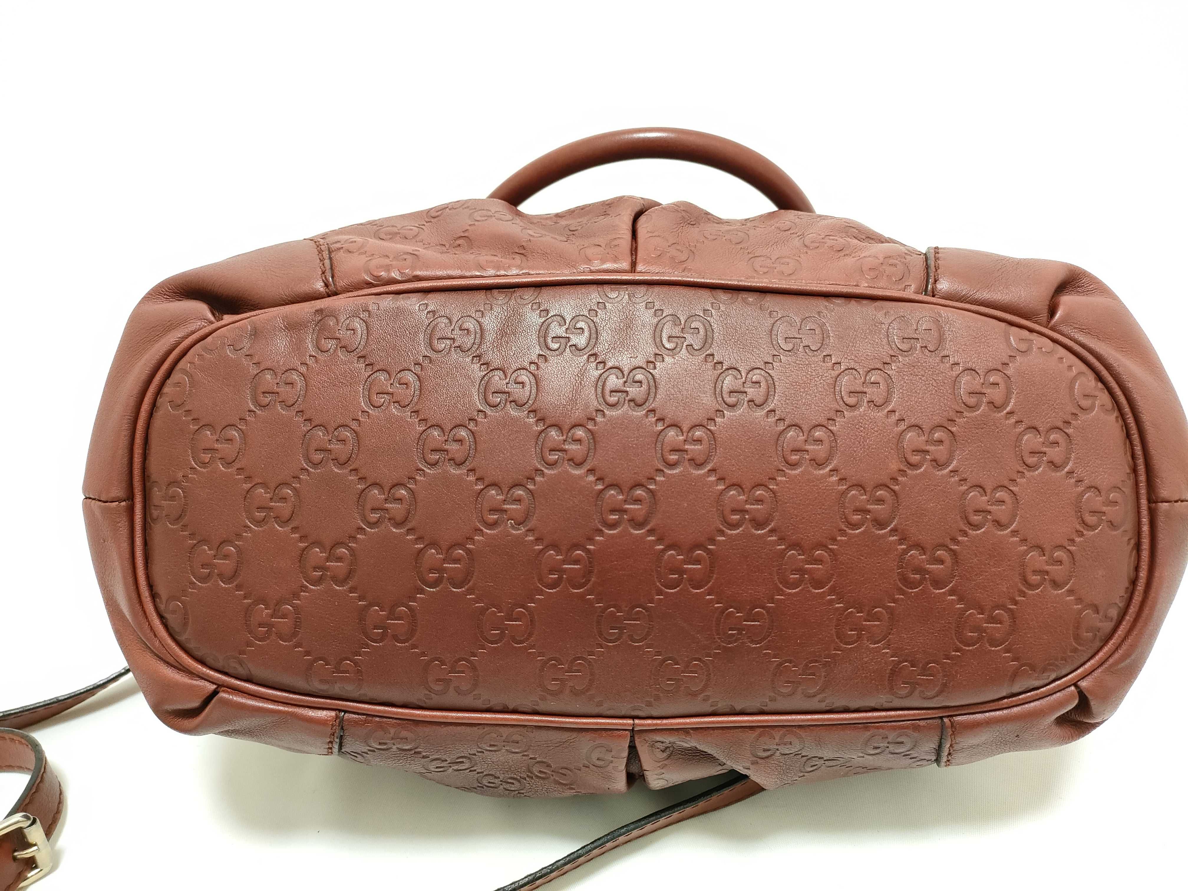 Guccissima GG Shoulder Bag Handbag 2-way Leather 247902 Shoulder Bag — view 9