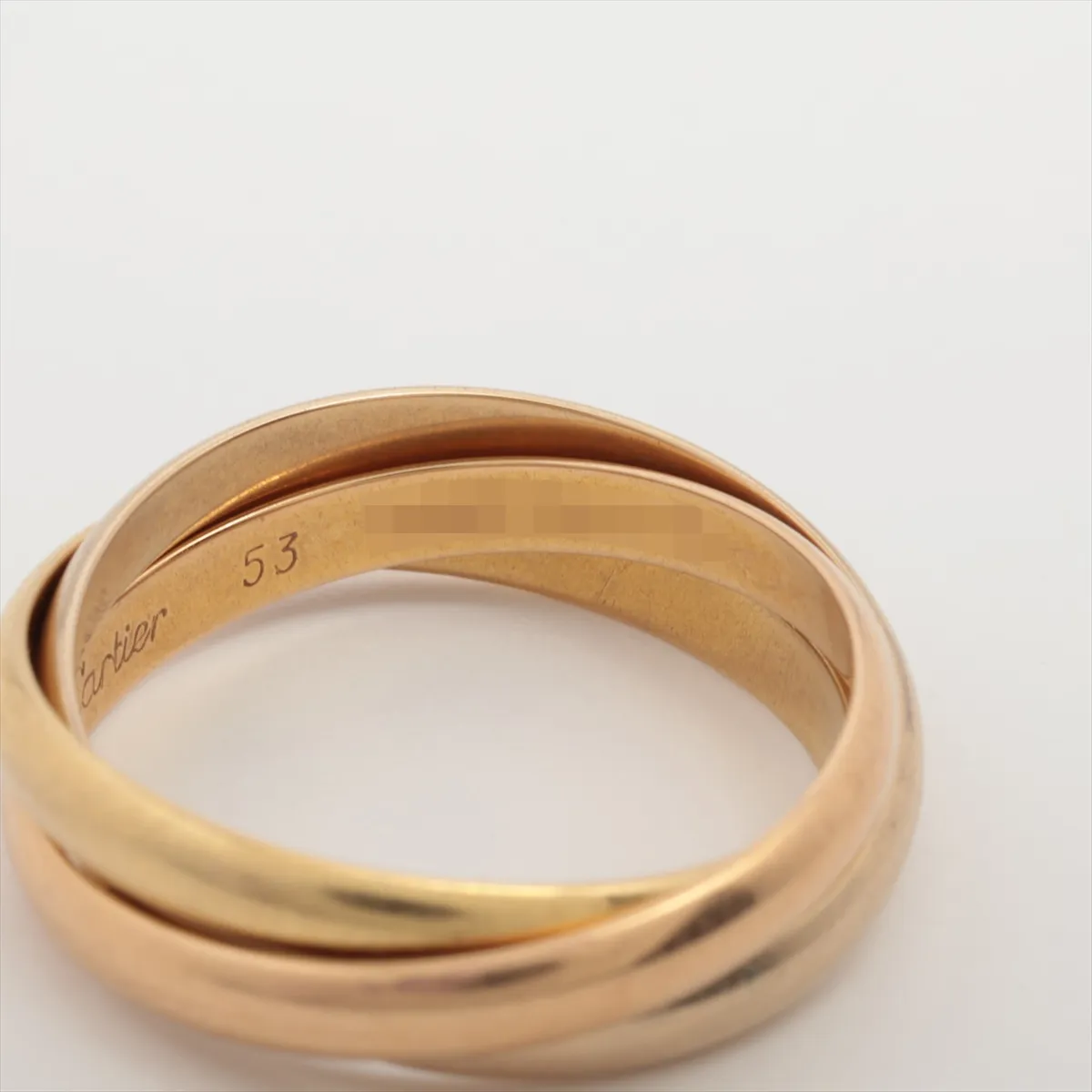 Trinity Ring 750(YG×PG×WG) 5.0g 53 GK367 — view 4