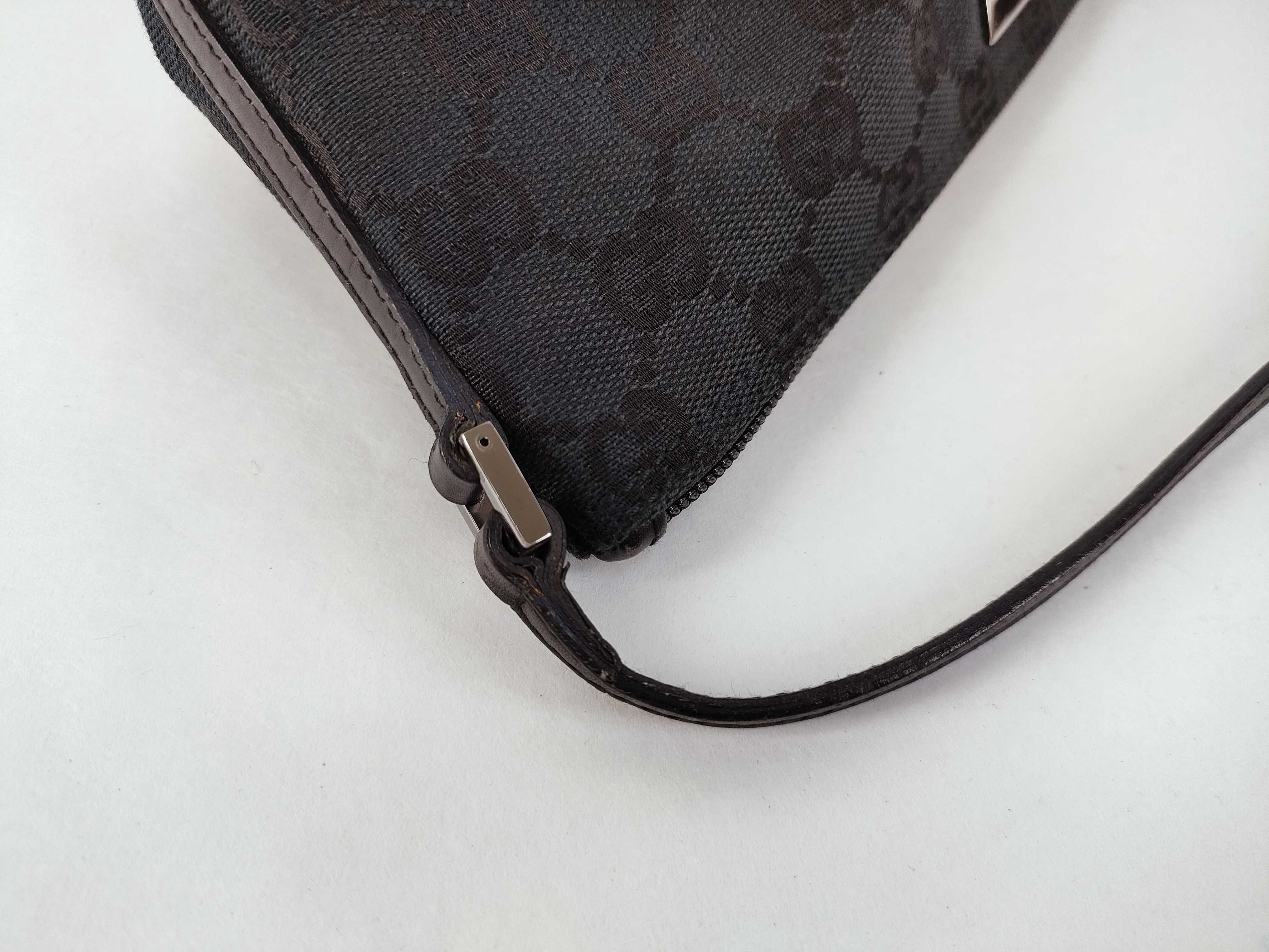 GG Canvas Accessory Pouch — view 5